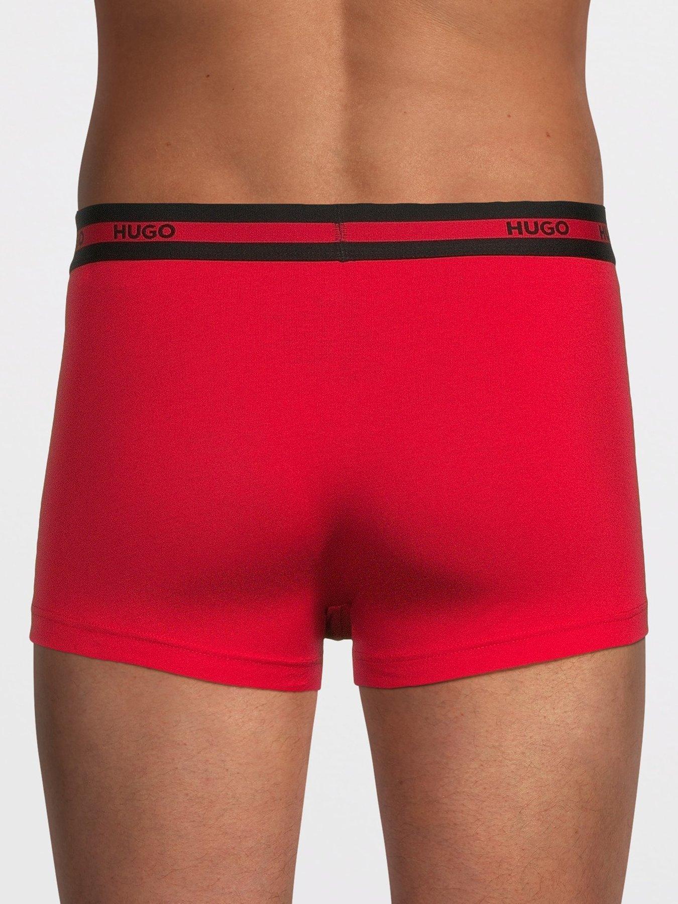 Image 3 of 3 of HUGO Bodywear Triplet 3 Pack Trunks - Multi