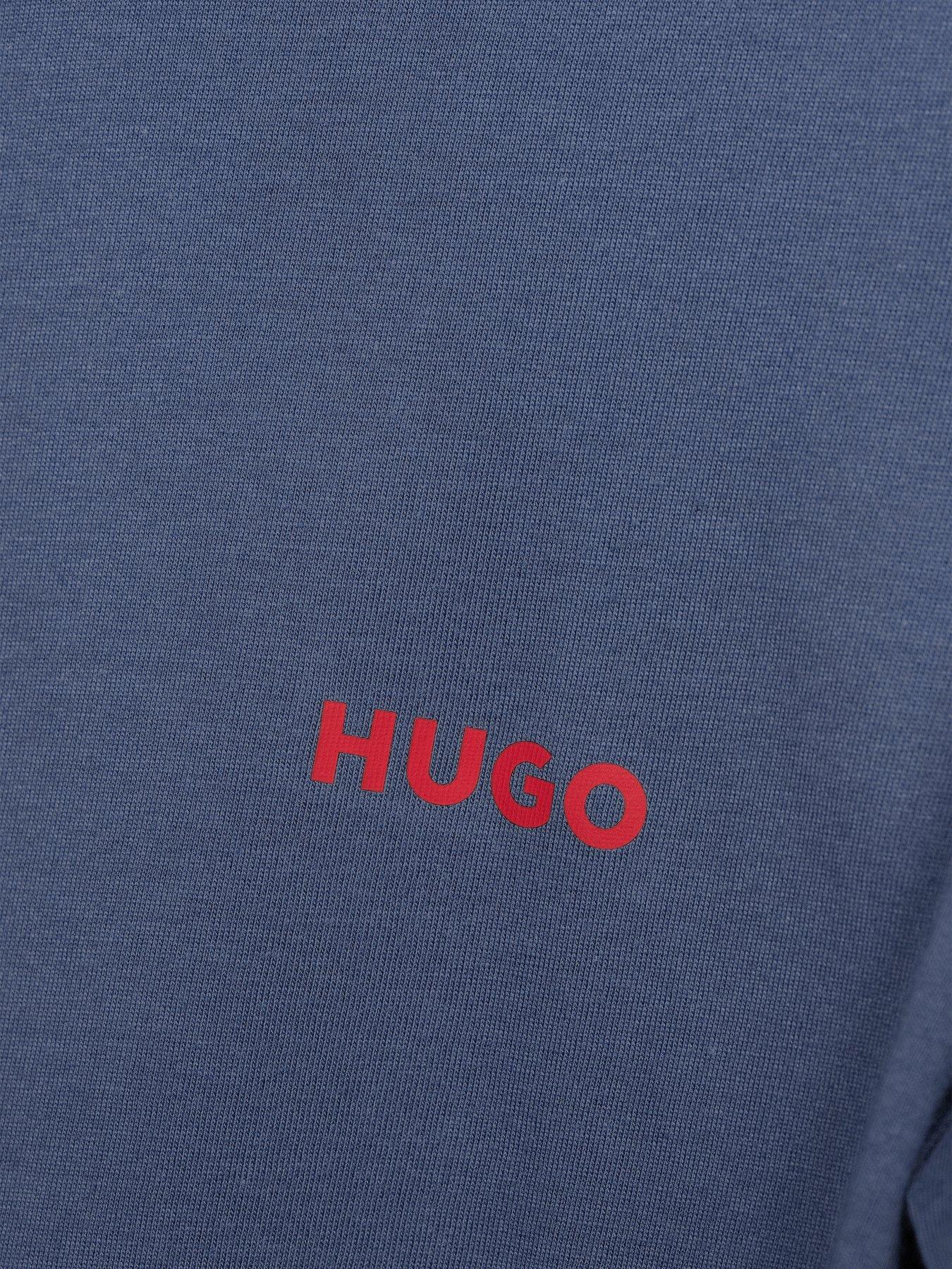 Image 5 of 6 of HUGO 3 Pack Longsleeve Loungewear T-Shirt - Multi