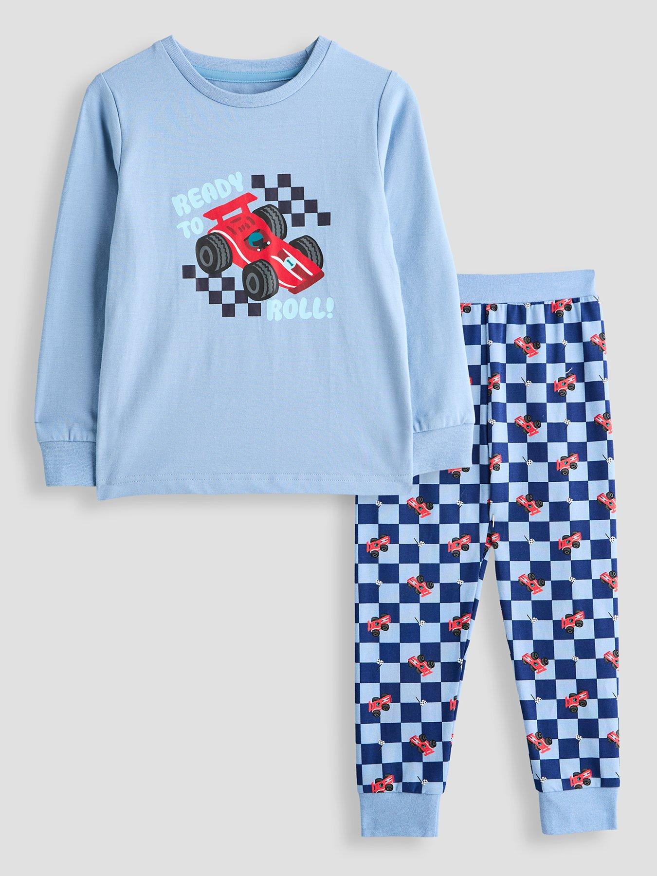 Image 1 of 6 of The Very Collection Toddler Boys Race Car Single Pj