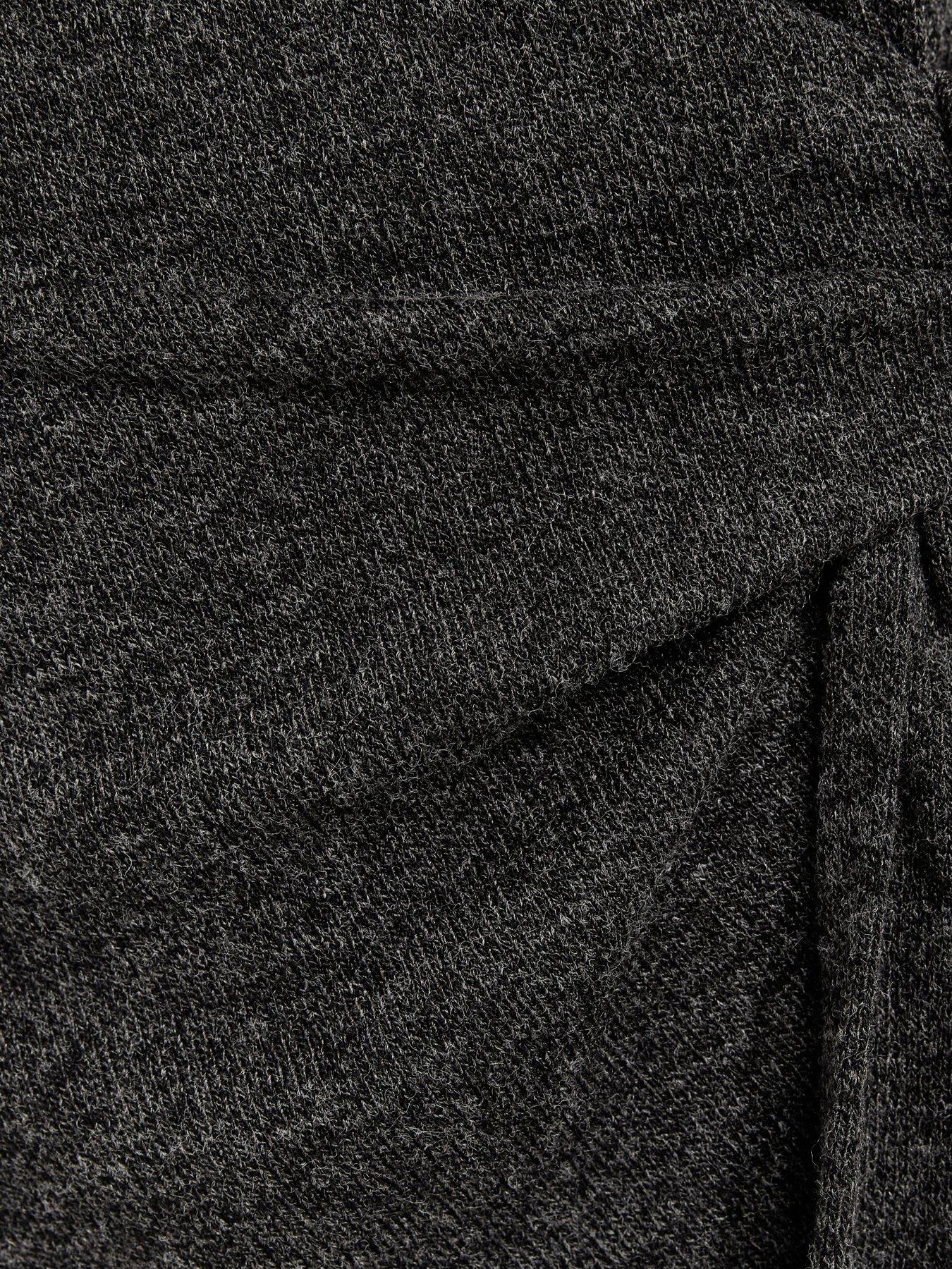 Image 6 of 6 of New Look Knotted High Neck Sleeveless Co-ord Top - Grey