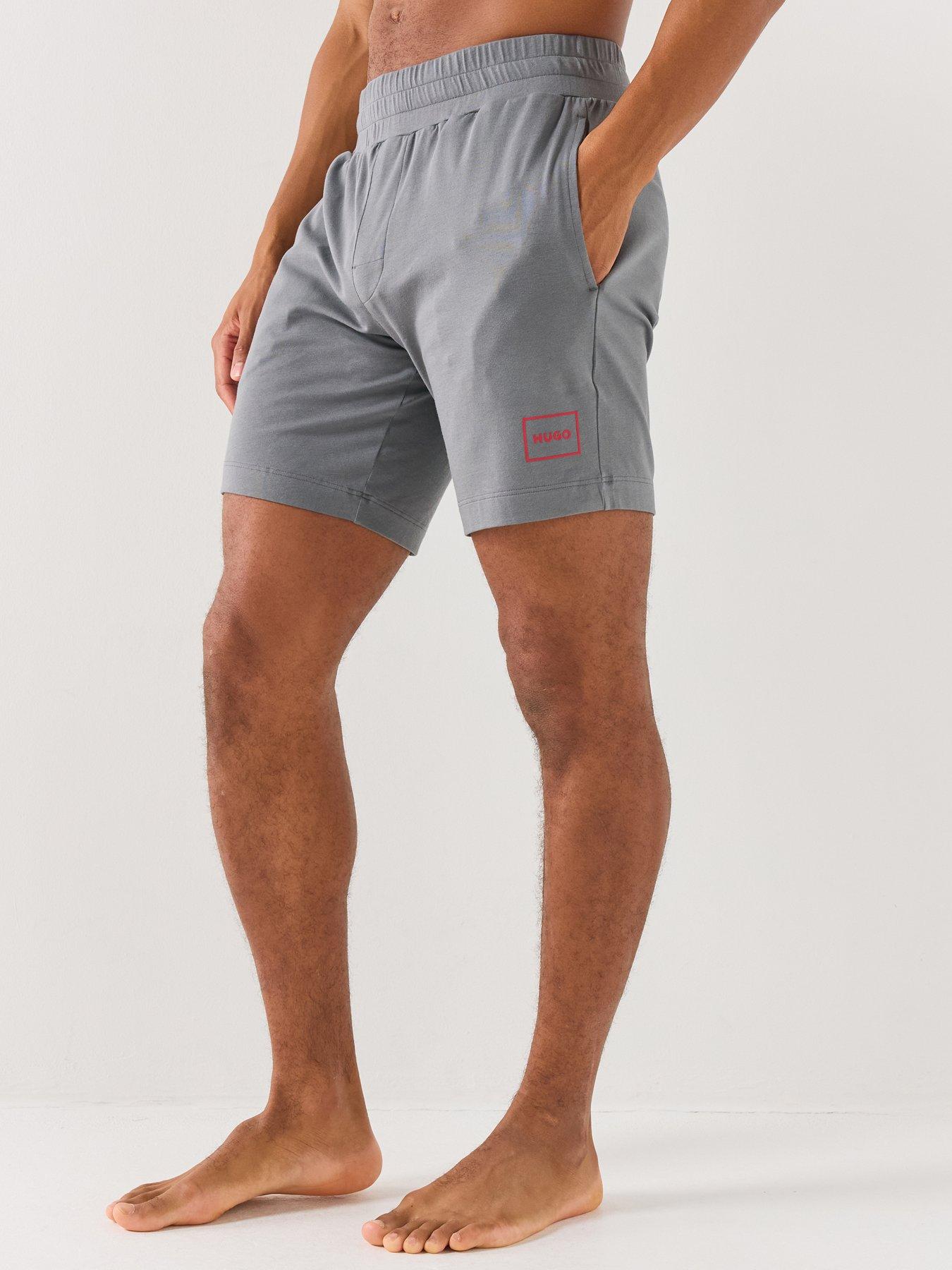 Image 1 of 5 of HUGO Laze Loungewear Shorts - Grey