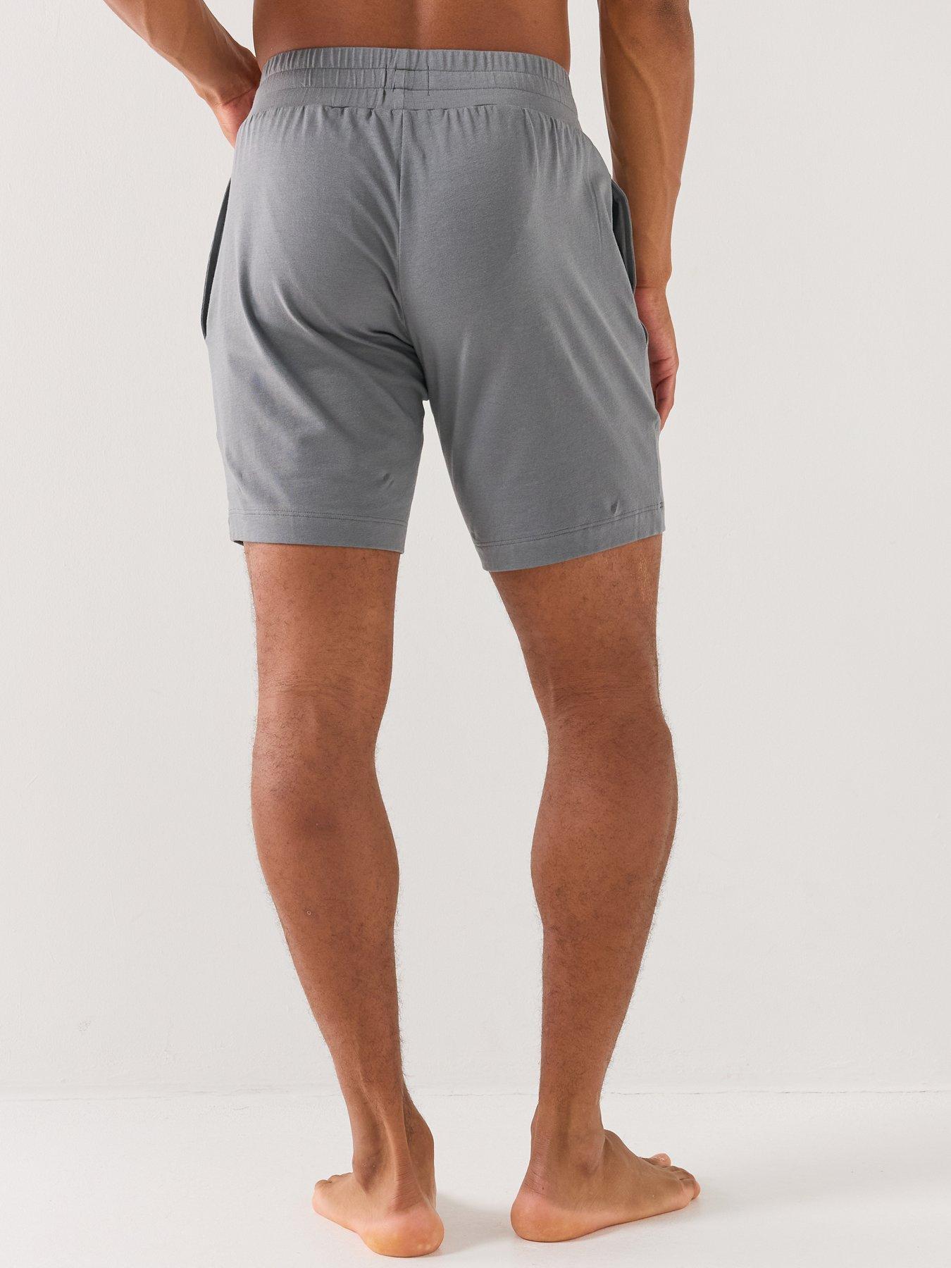Image 2 of 5 of HUGO Laze Loungewear Shorts - Grey