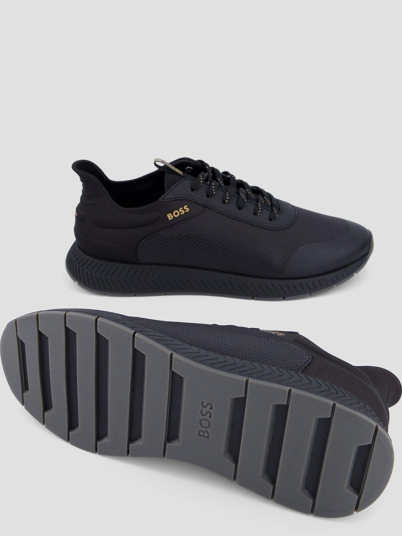 Image 4 of 7 of BOSS Boss Nitan Trainers - Black