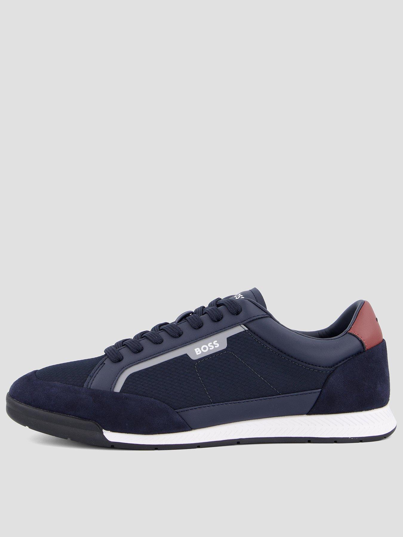 Image 1 of 8 of BOSS Nitan Trainers - Blue