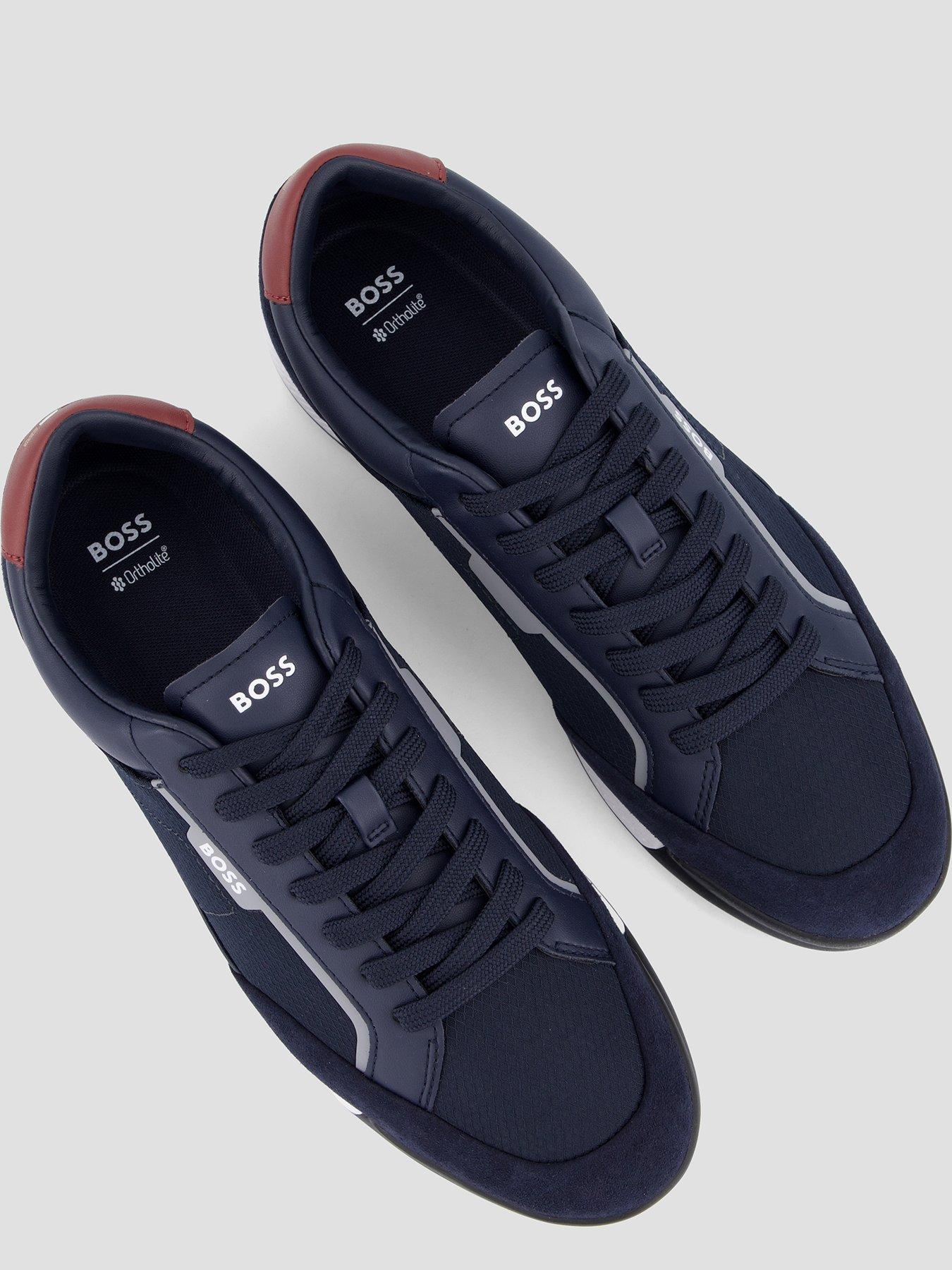 Image 4 of 8 of BOSS Nitan Trainers - Blue