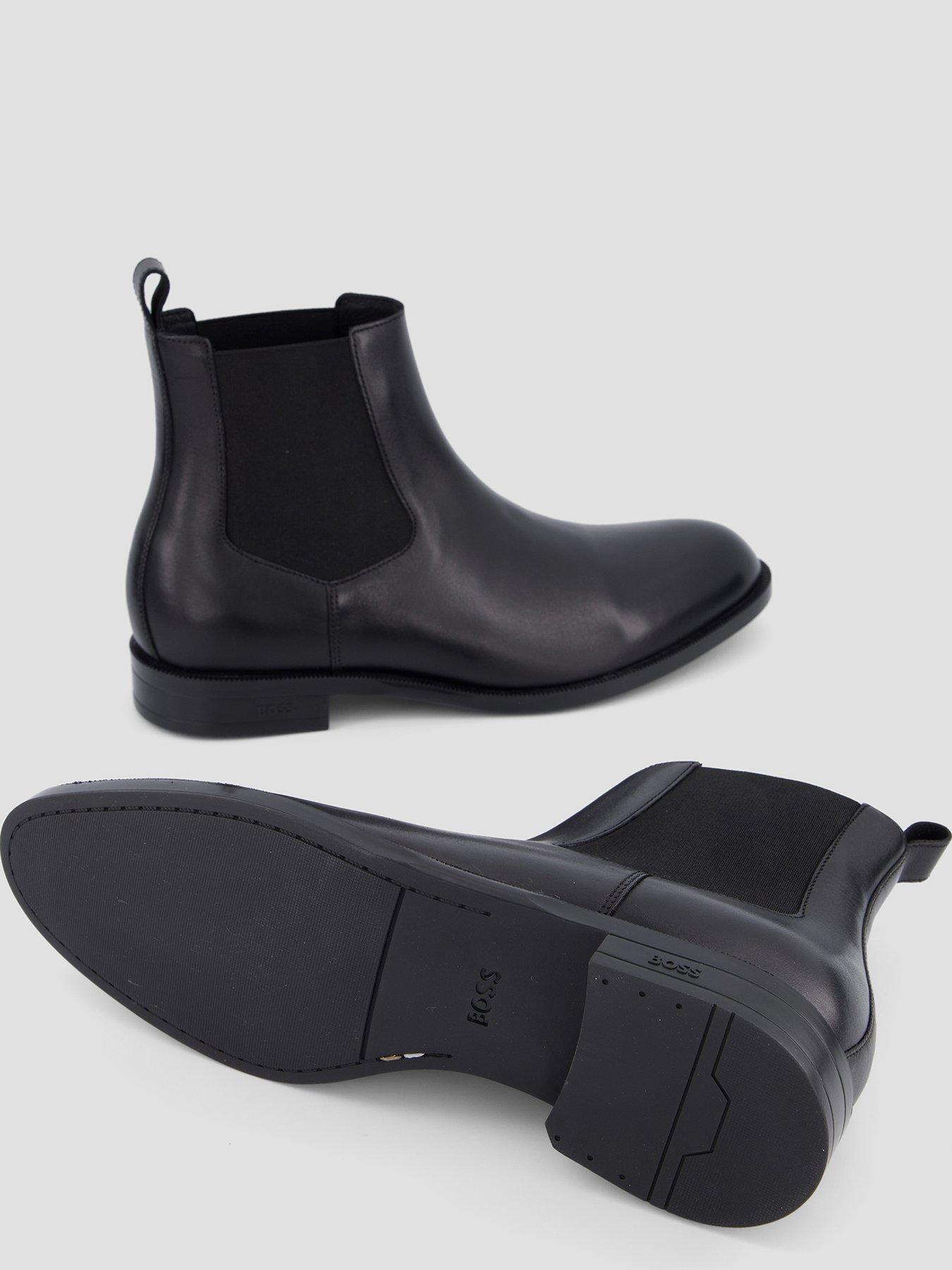 Image 4 of 7 of BOSS Boss Tayil Chelsea Boots - Black