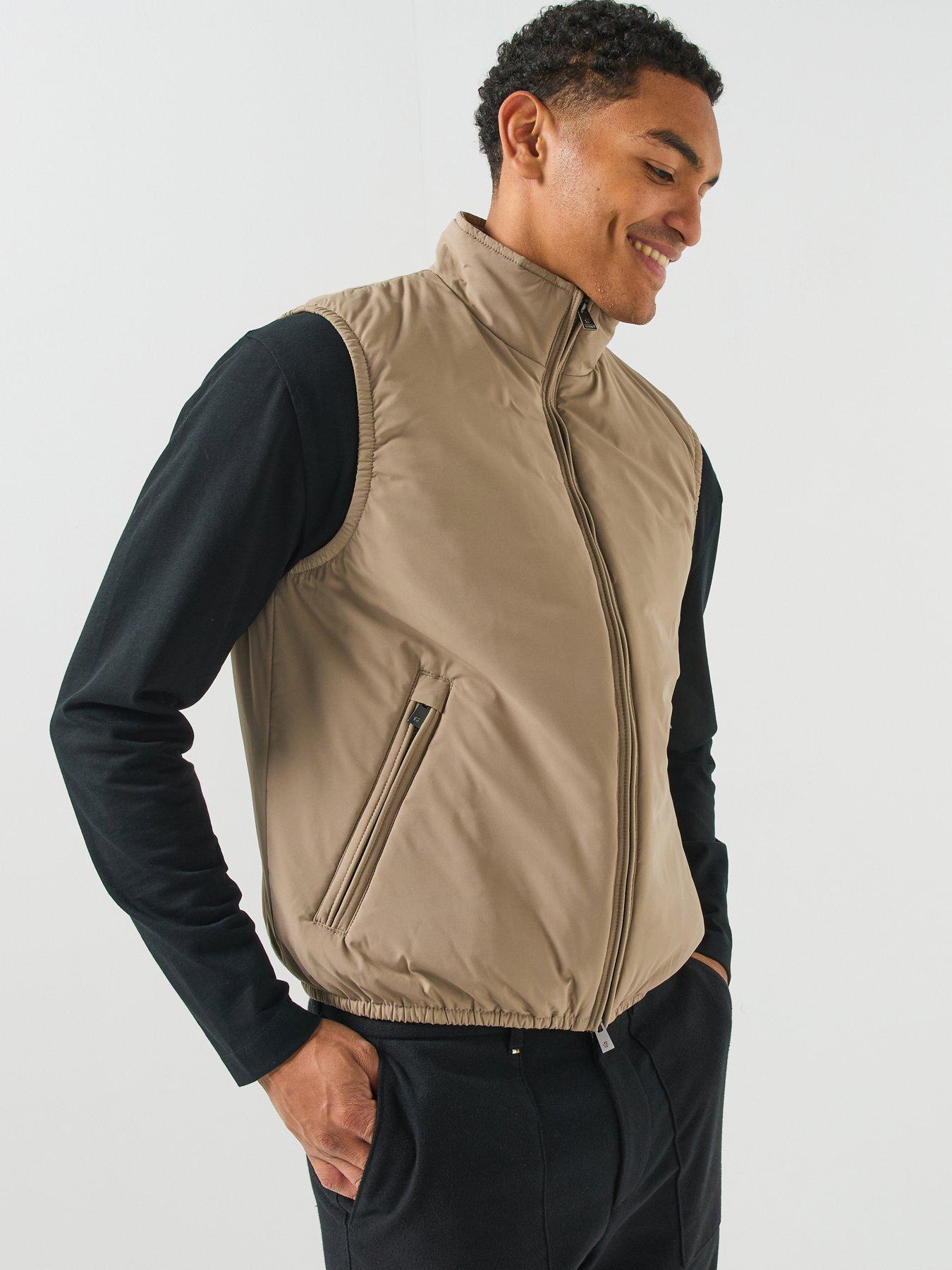 Image 1 of 6 of BOSS C-Calinus Gilet - Light Beige