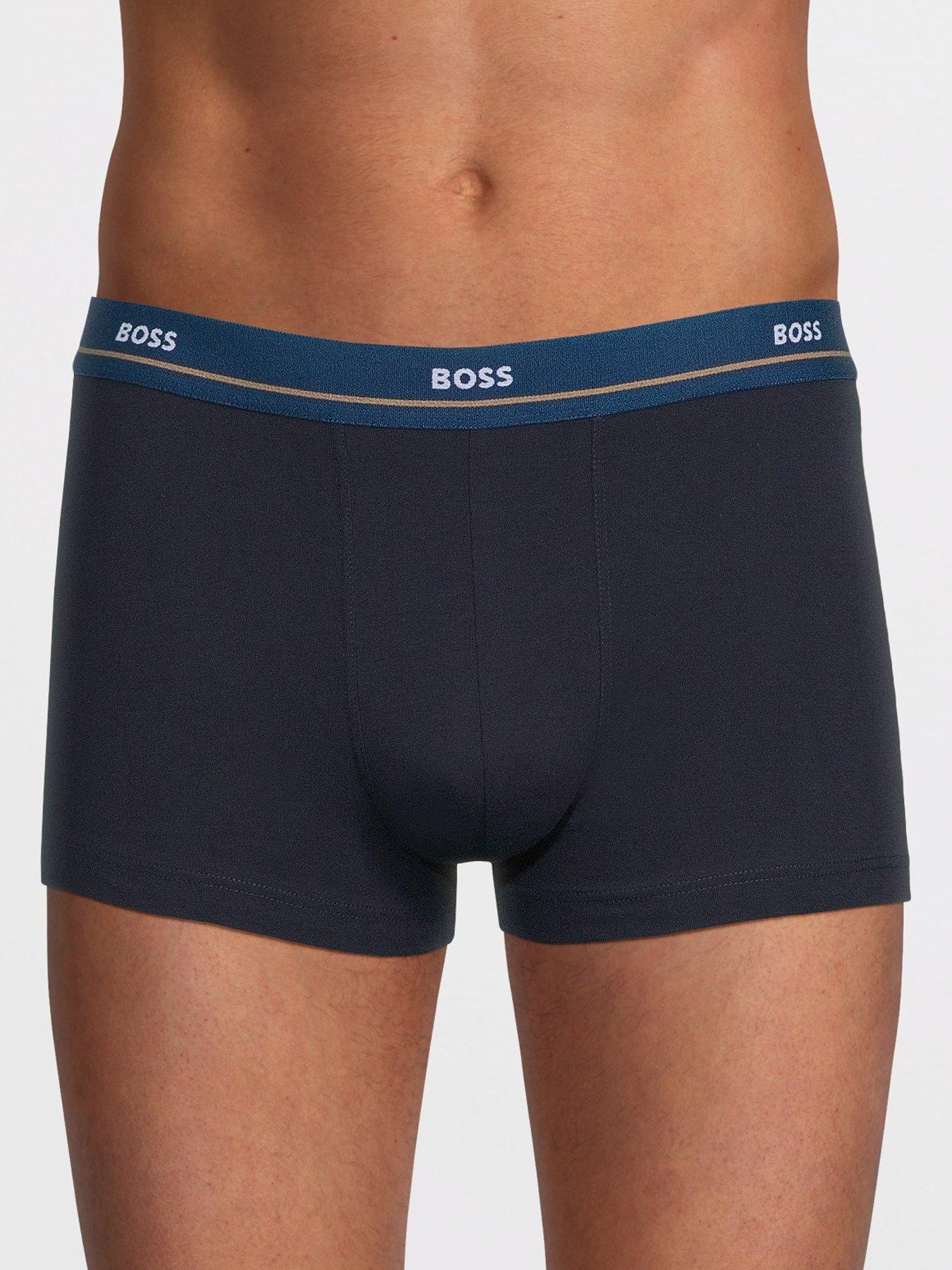 Image 2 of 3 of BOSS 5 Pack Essential Waistband Trunks - Multi