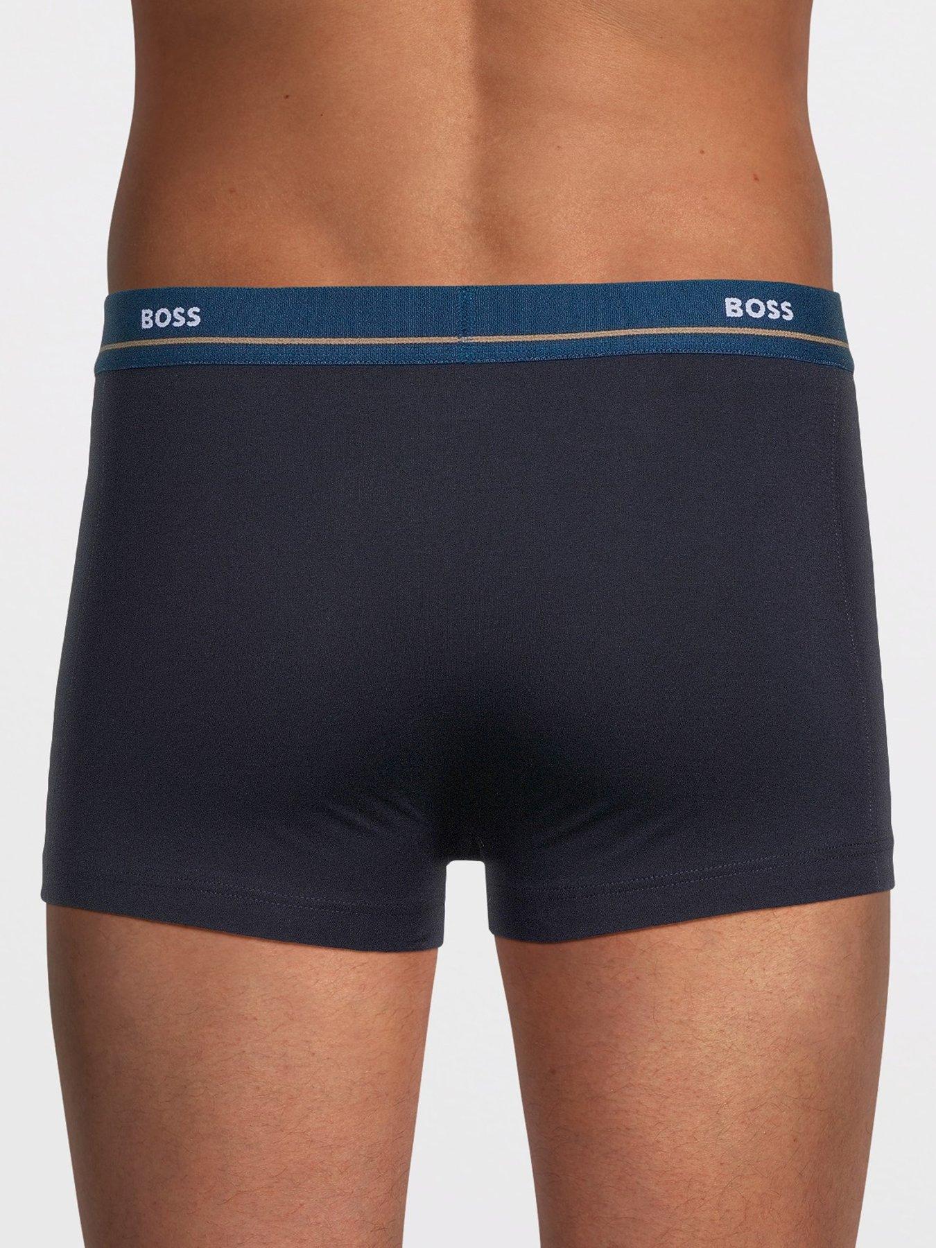 Image 3 of 3 of BOSS 5 Pack Essential Waistband Trunks - Multi