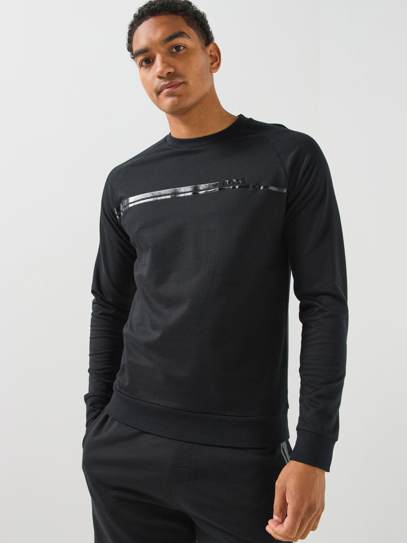 BOSS Bodywear Authentic Loungewear Sweatshirt - Black