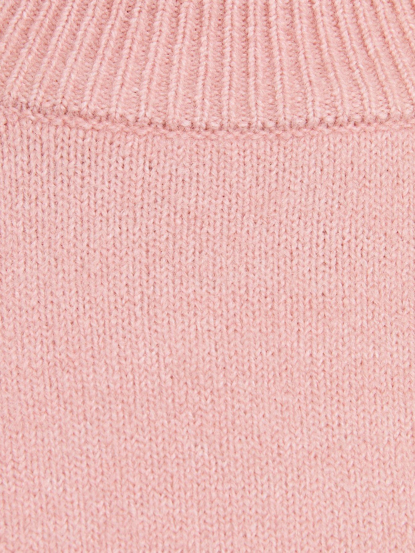 Image 5 of 5 of New Look Midweight Crew Neck Jumper - Pink