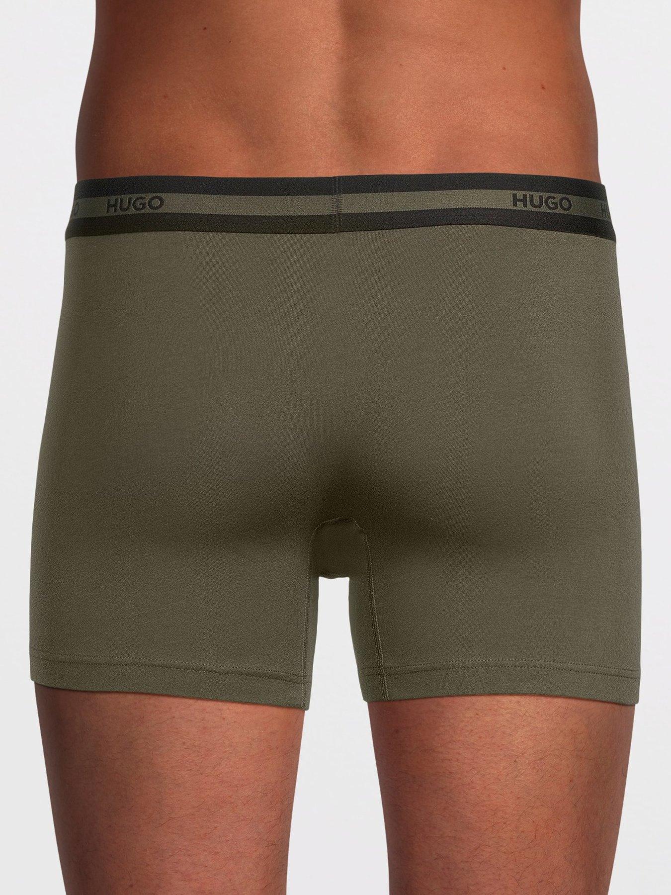 Image 3 of 4 of HUGO Bodywear 3 Pack Planet Boxer Briefs - Multi