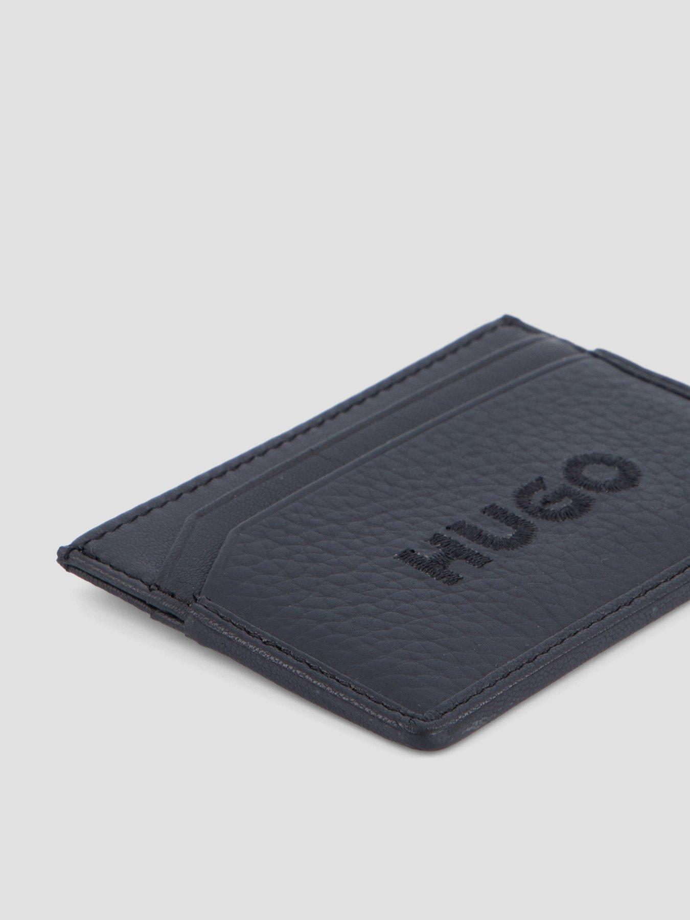 Image 3 of 4 of HUGO Jeremiah Card Holder - Black