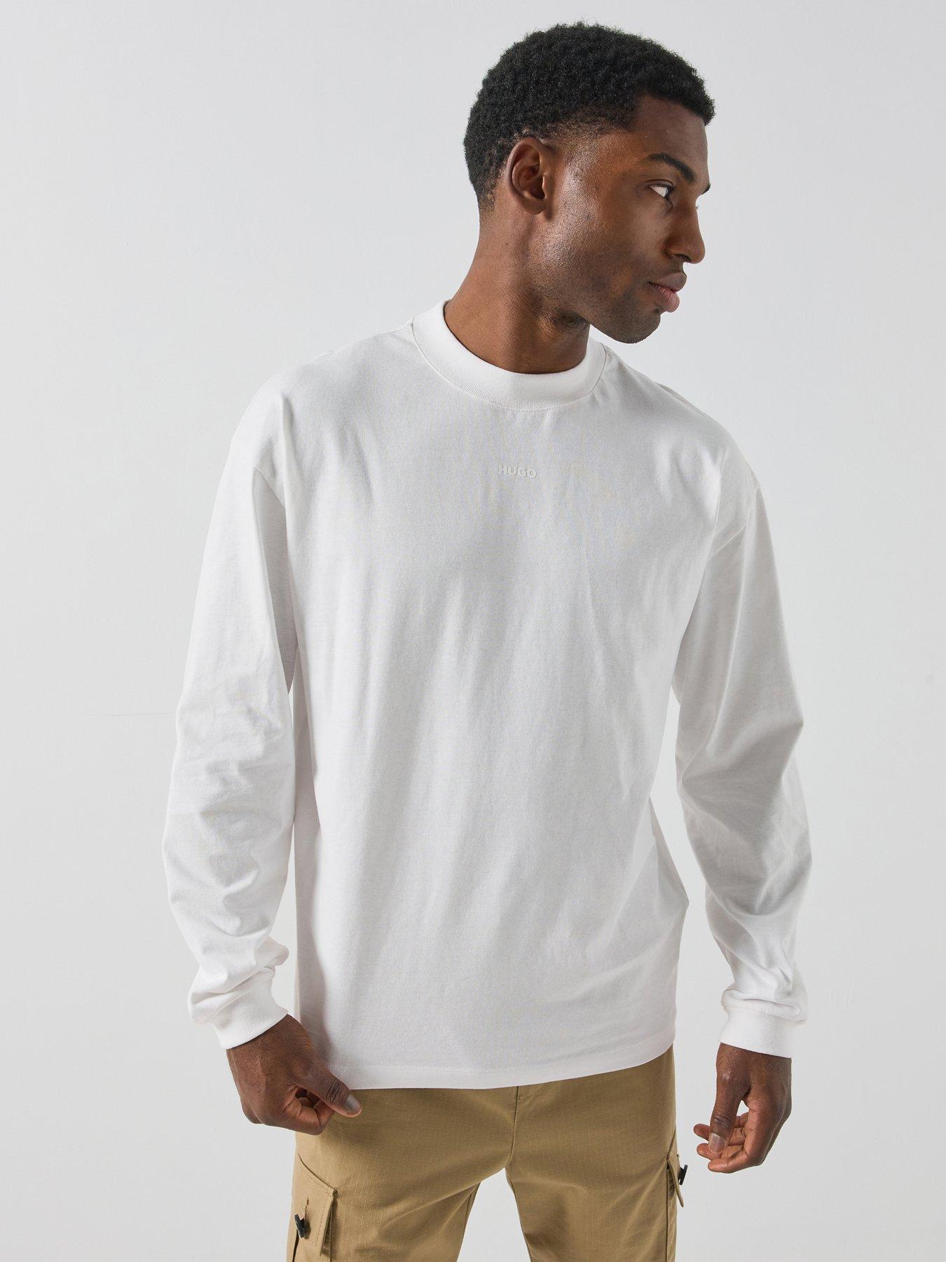 HUGO Daposo Relaxed Fit T-Shirt - White