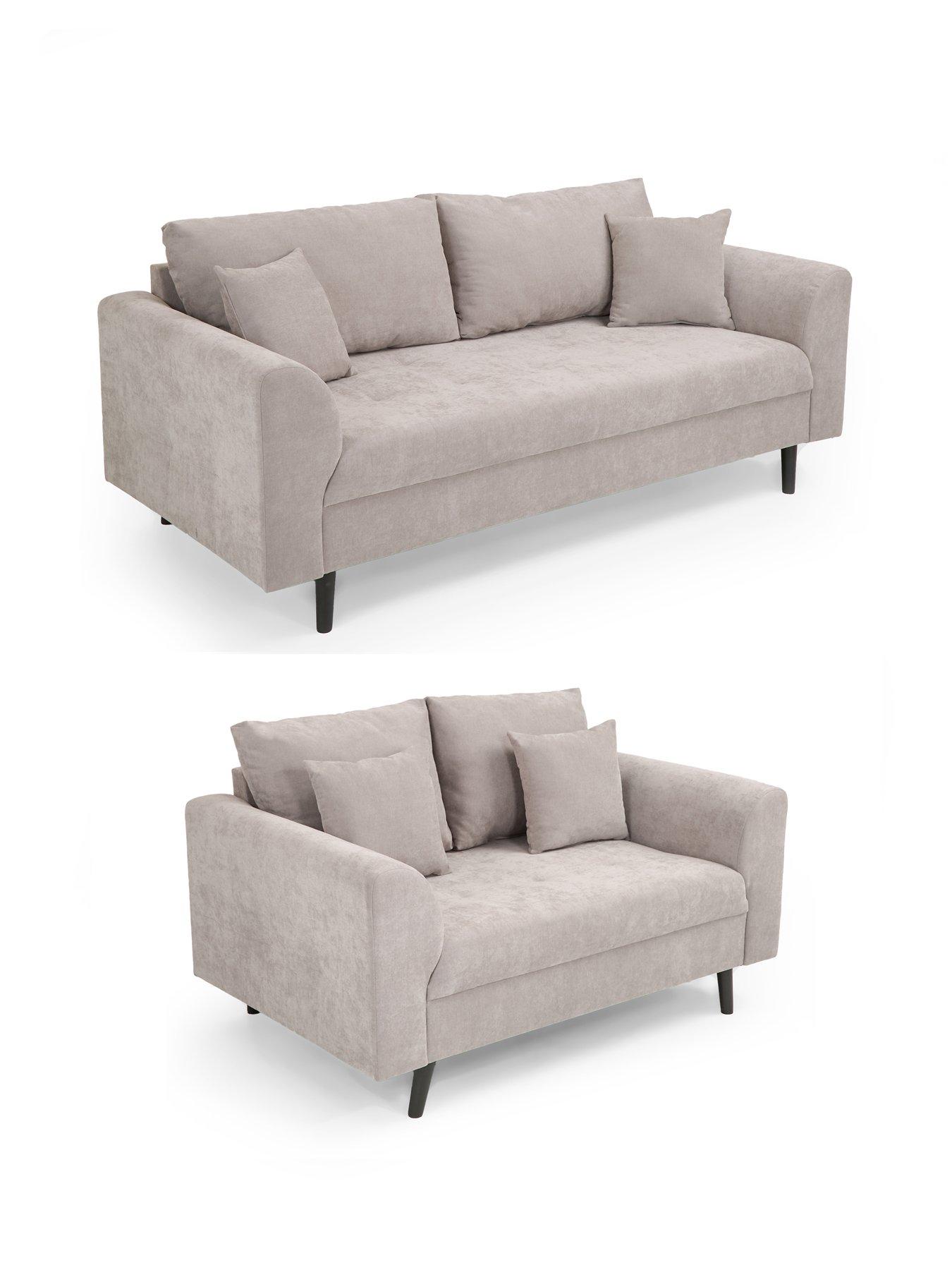 Image 3 of 7 of The Very Collection Plaza 3 Seater Sofa + Snuggle Chair (Buy &amp; SAVE!)