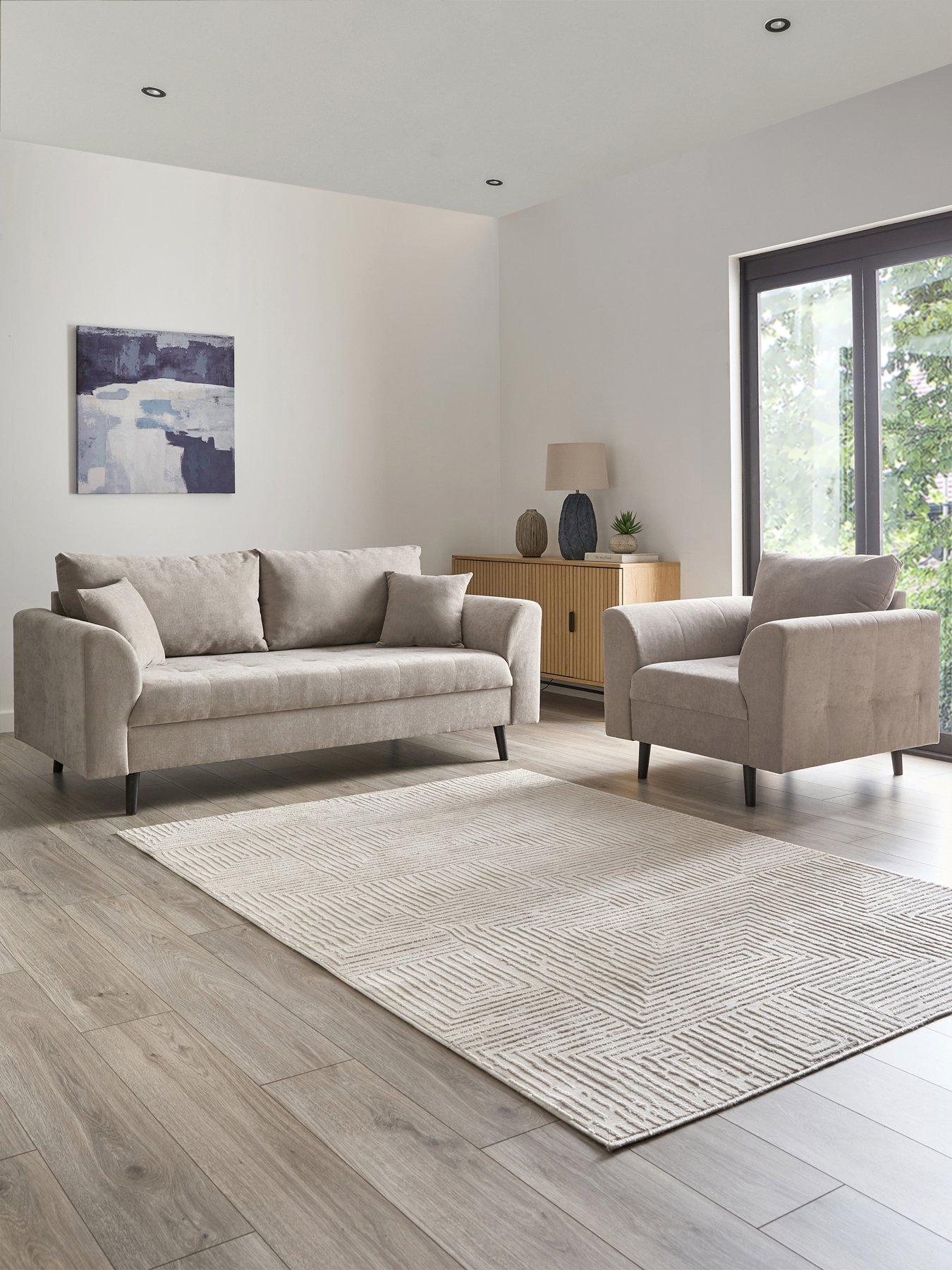 The Very Collection Plaza 3 Sofa + Armchair (Buy  &  SAVE!)