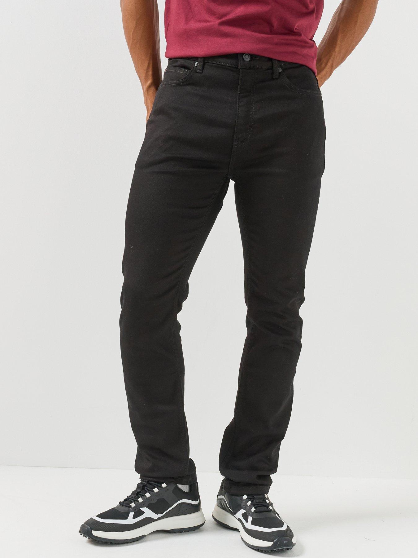 Image 1 of 4 of HUGO 840 Regular Fit Jeans - Black