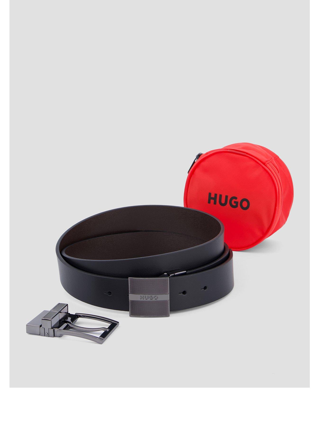 HUGO Hugo Garet Belt Gift Set - Black