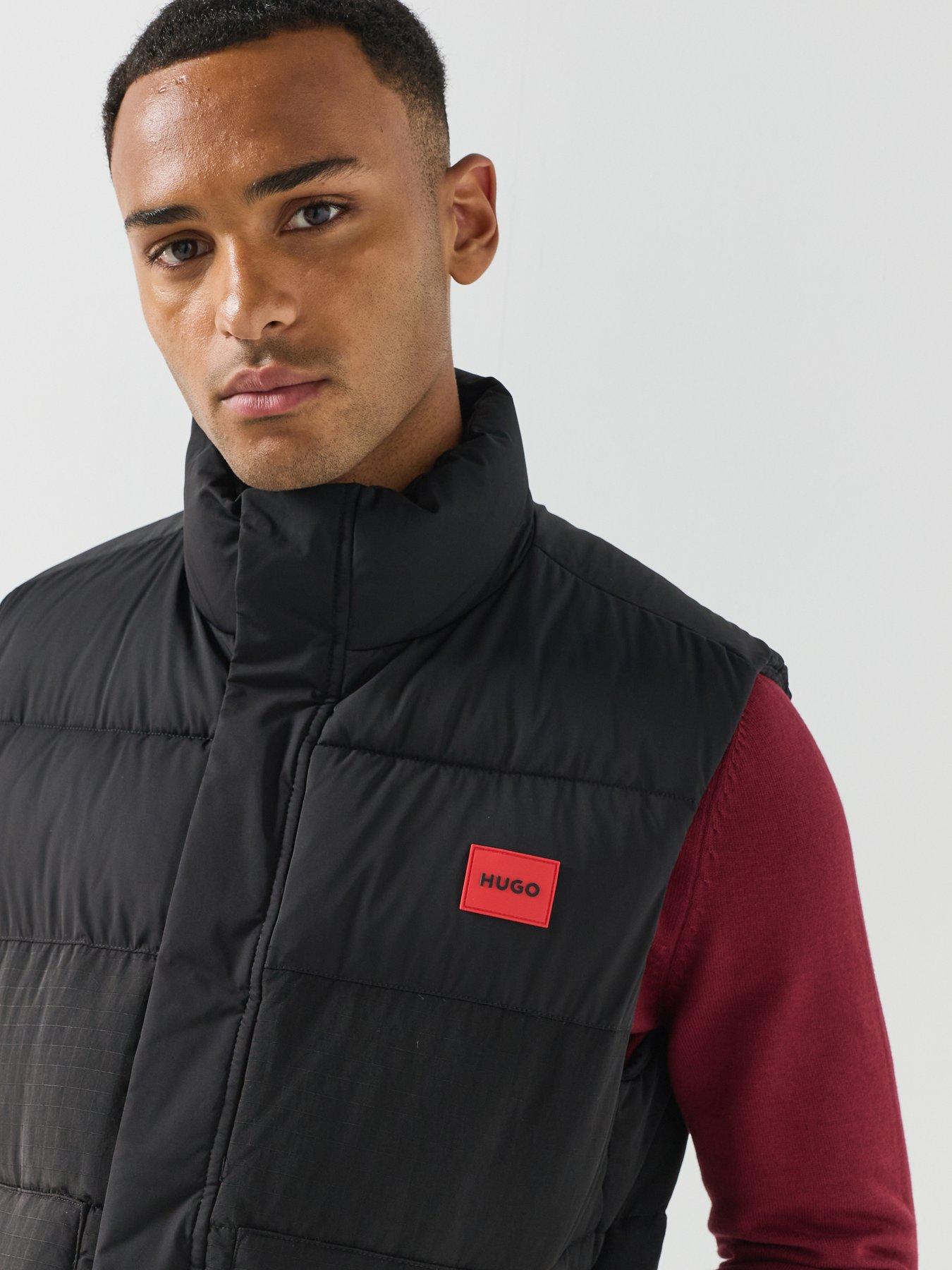 Image 5 of 6 of HUGO Hugo Baltino2642 Padded Gilet - Black