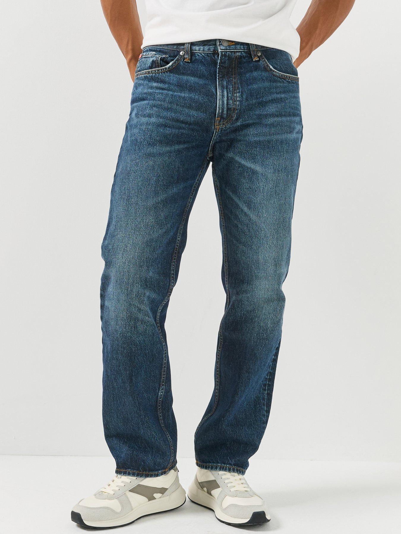 Image 1 of 6 of HUGO 840 Regular Fit Jeans - Navy
