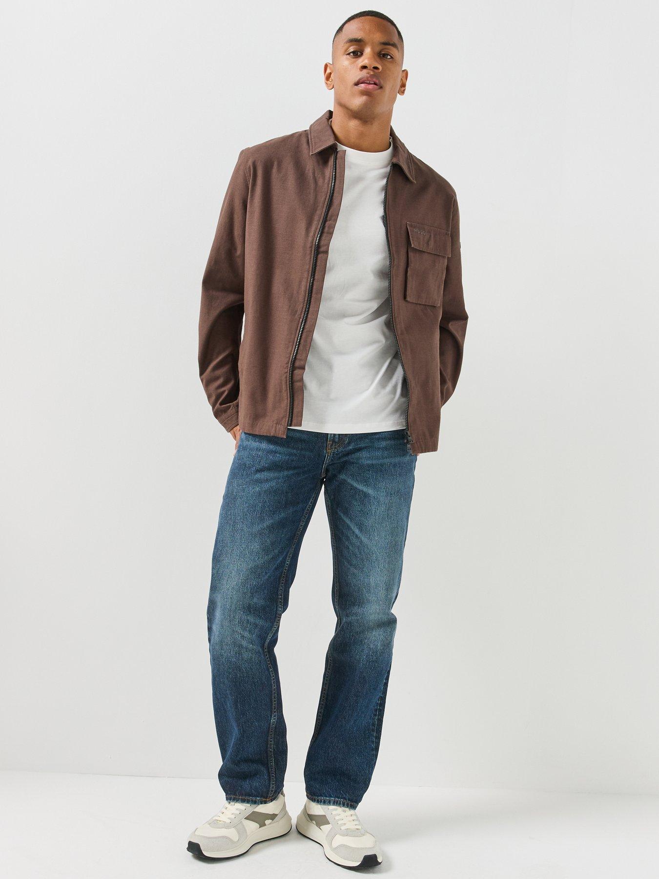 Image 6 of 6 of HUGO 840 Regular Fit Jeans - Navy