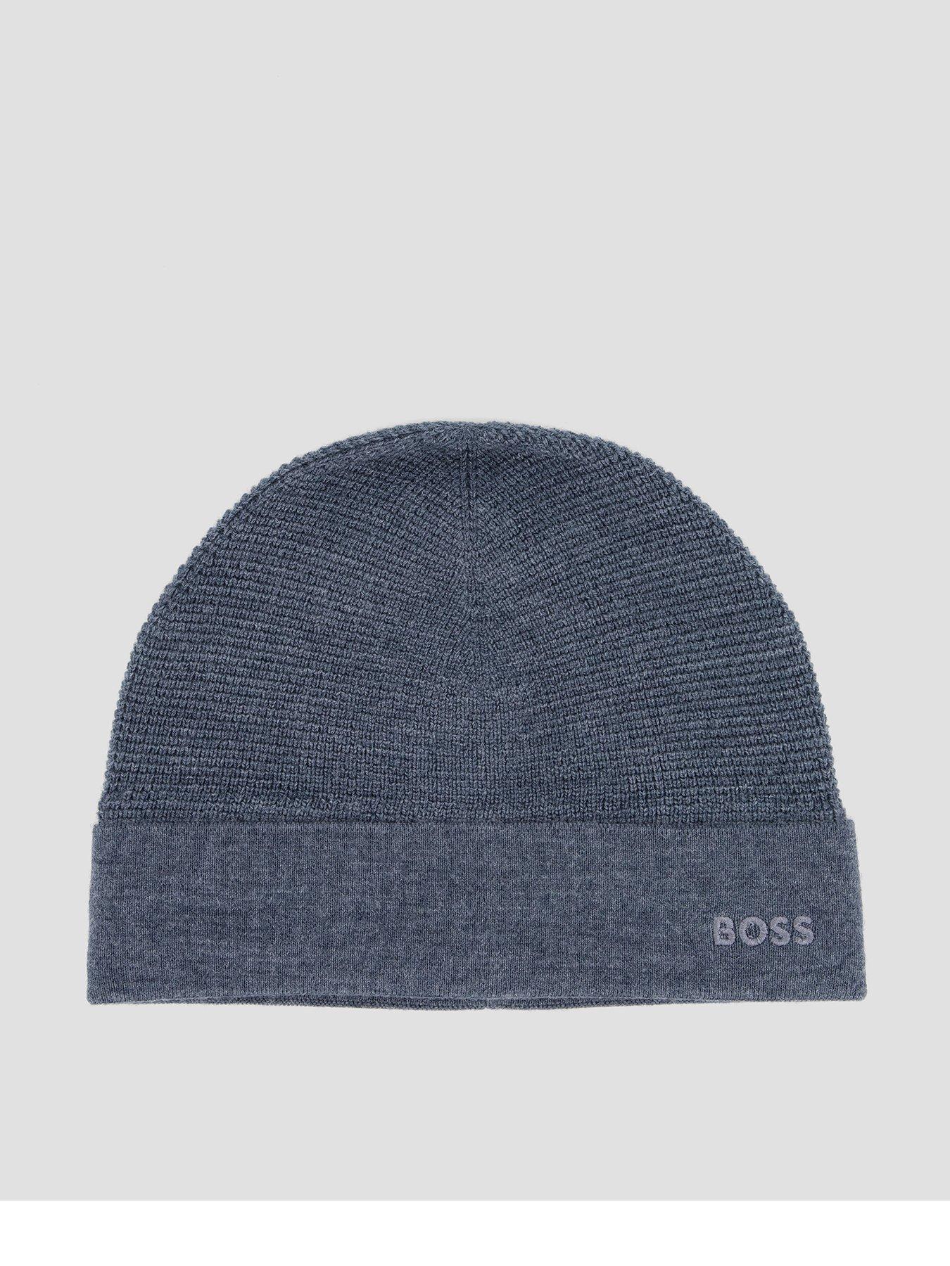 Image 1 of 4 of BOSS Mens Aflix Beanies - Grey
