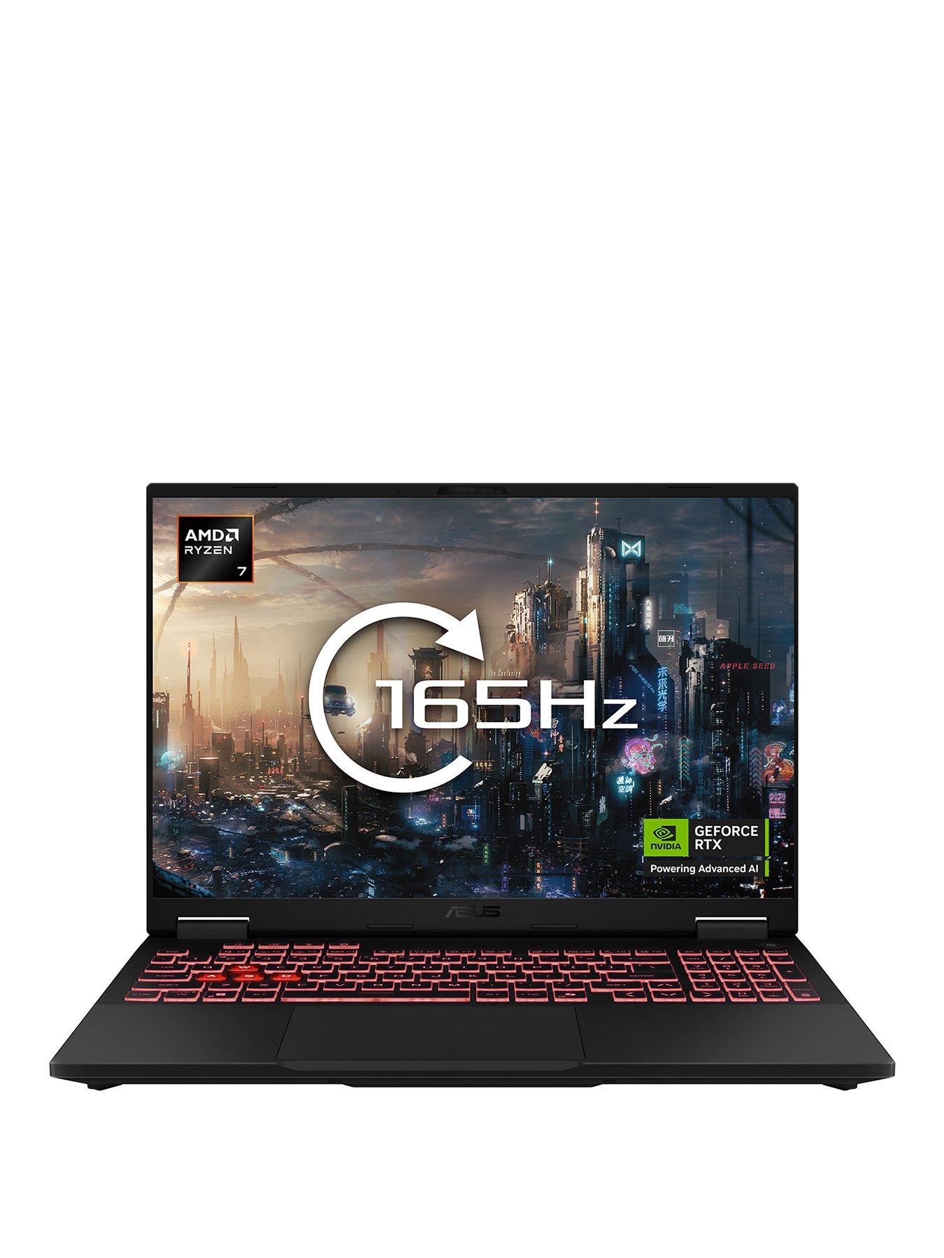 Asus TUF Gaming A16 Laptop - GeForce RTX 5070 - AMD Ryzen 7 - 16GB RAM - 1TB SSD - 165Hz - 16in WUXGA - Grey