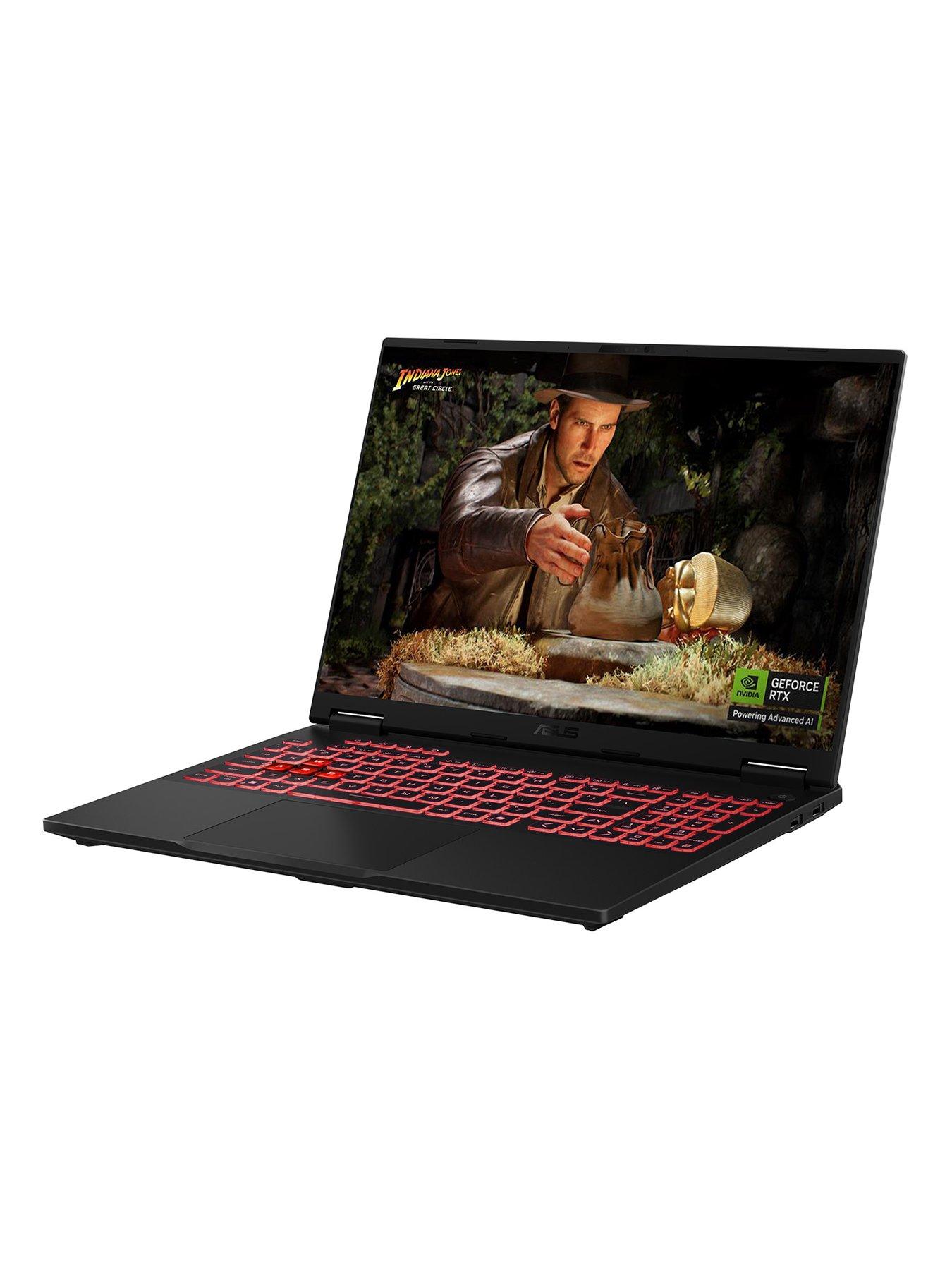 Image 2 of 7 of Asus TUF Gaming A16 Laptop - GeForce RTX 5070 - AMD Ryzen 7 - 16GB RAM - 1TB SSD - 165Hz - 16in WUXGA - Grey