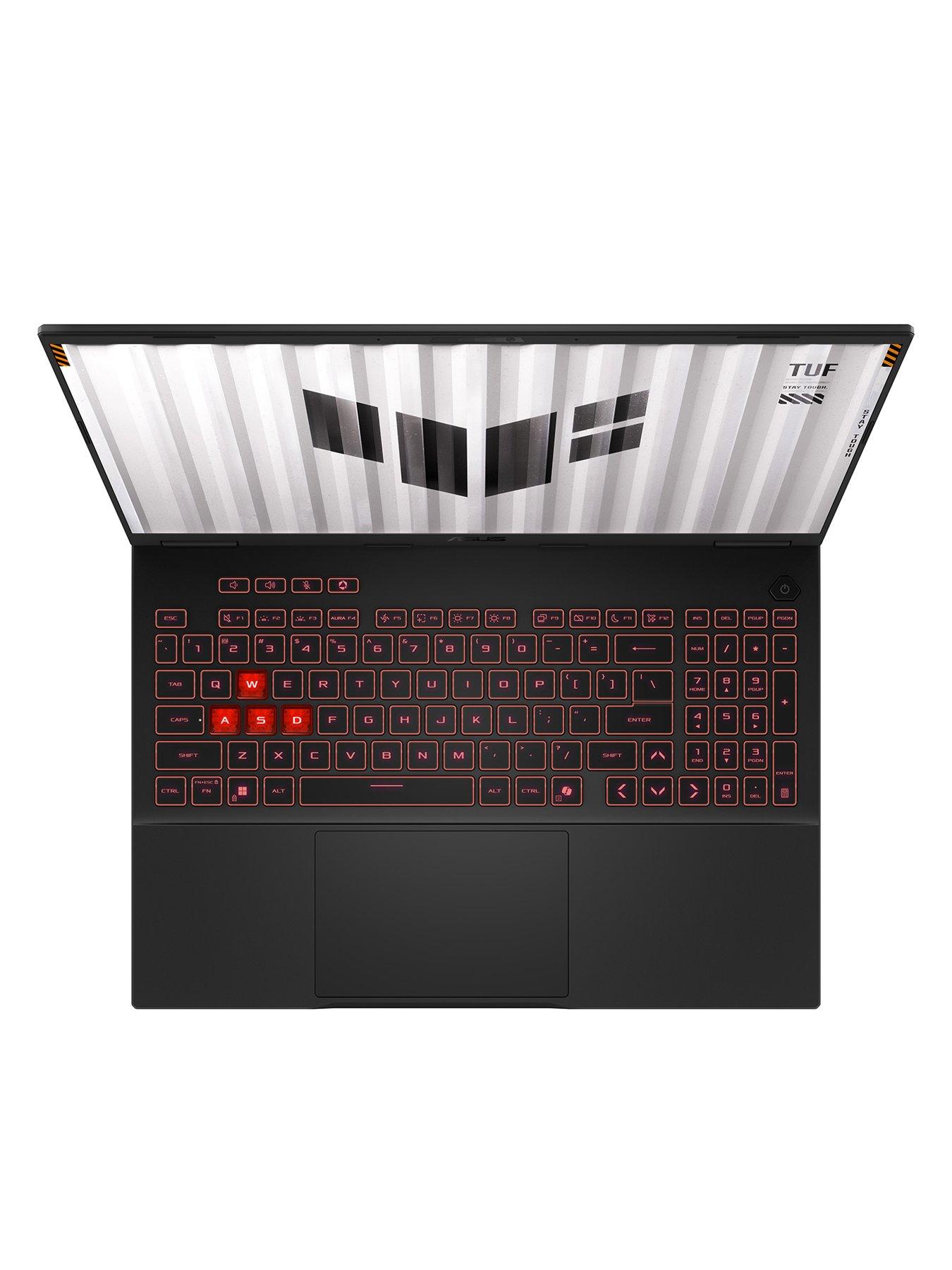 Image 4 of 7 of Asus TUF Gaming A16 Laptop - GeForce RTX 5070 - AMD Ryzen 7 - 16GB RAM - 1TB SSD - 165Hz - 16in WUXGA - Grey