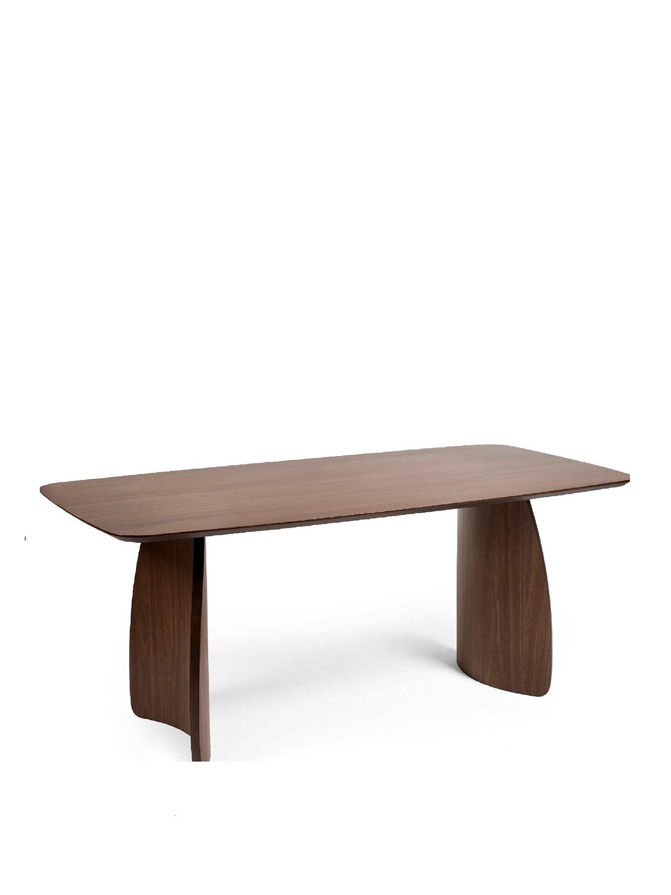 Image 2 of 4 of Julian Bowen Artemis Table &amp; 6 Ella Onyx Chairs