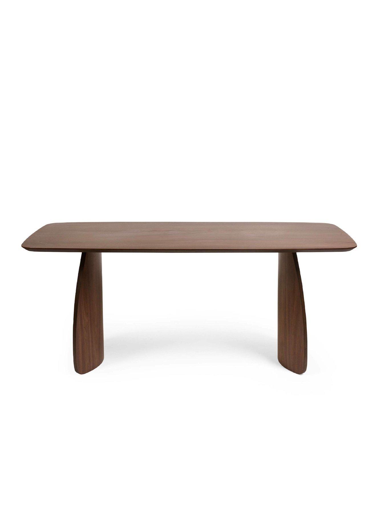 Image 3 of 4 of Julian Bowen Artemis Table &amp; 6 Ella Onyx Chairs
