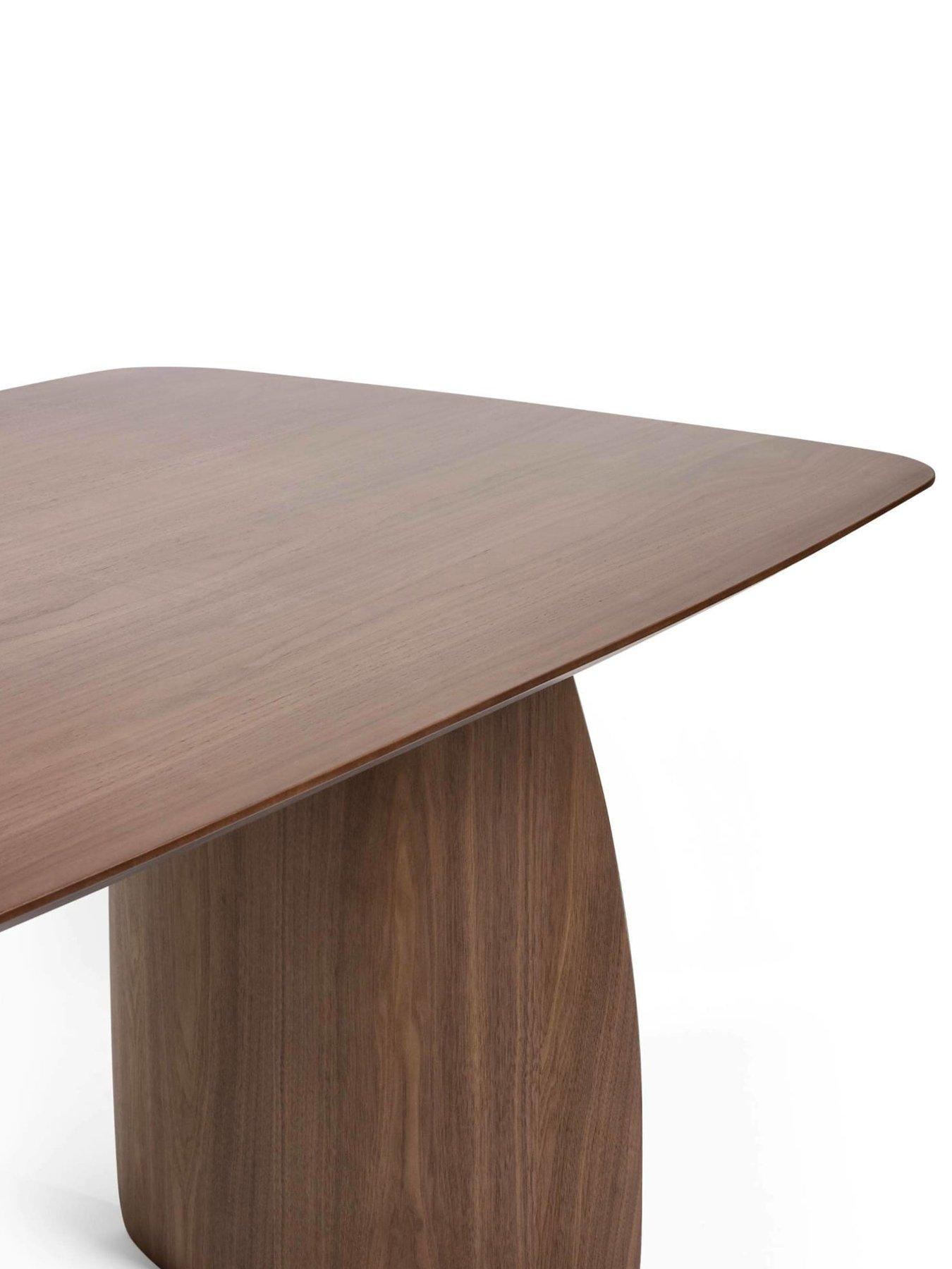 Image 4 of 4 of Julian Bowen Artemis Table &amp; 6 Ella Onyx Chairs