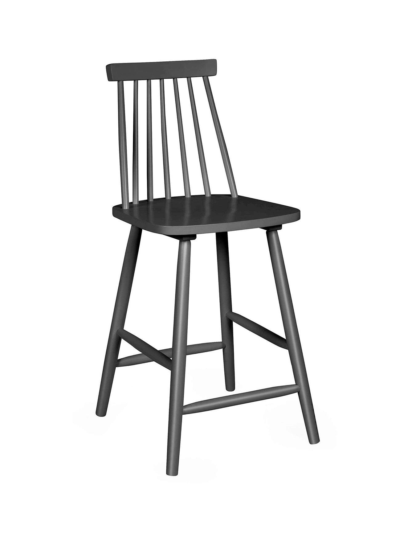 Image 2 of 6 of Julian Bowen Alassio Spindle Back Bar Stool