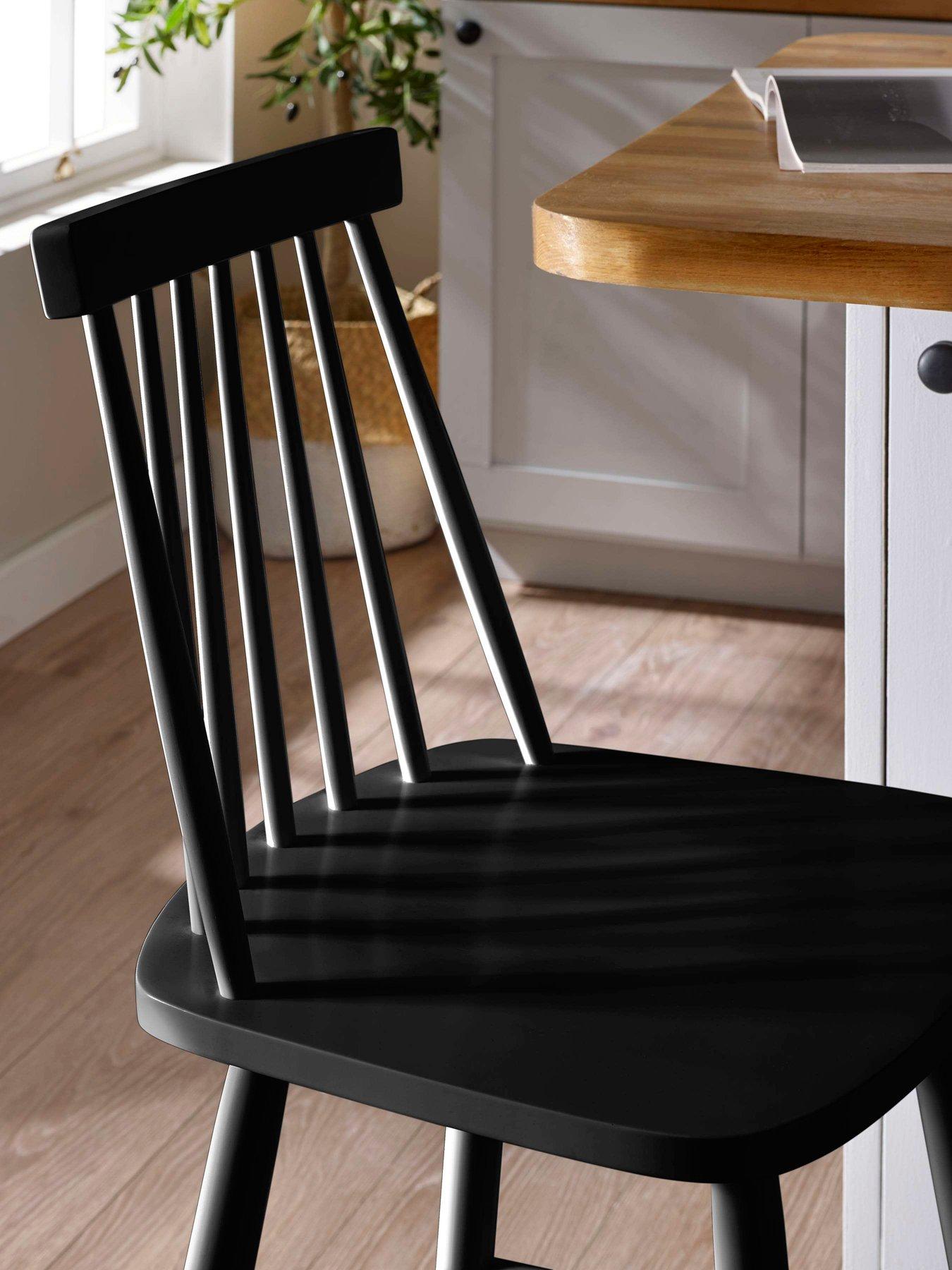Image 4 of 6 of Julian Bowen Alassio Spindle Back Bar Stool