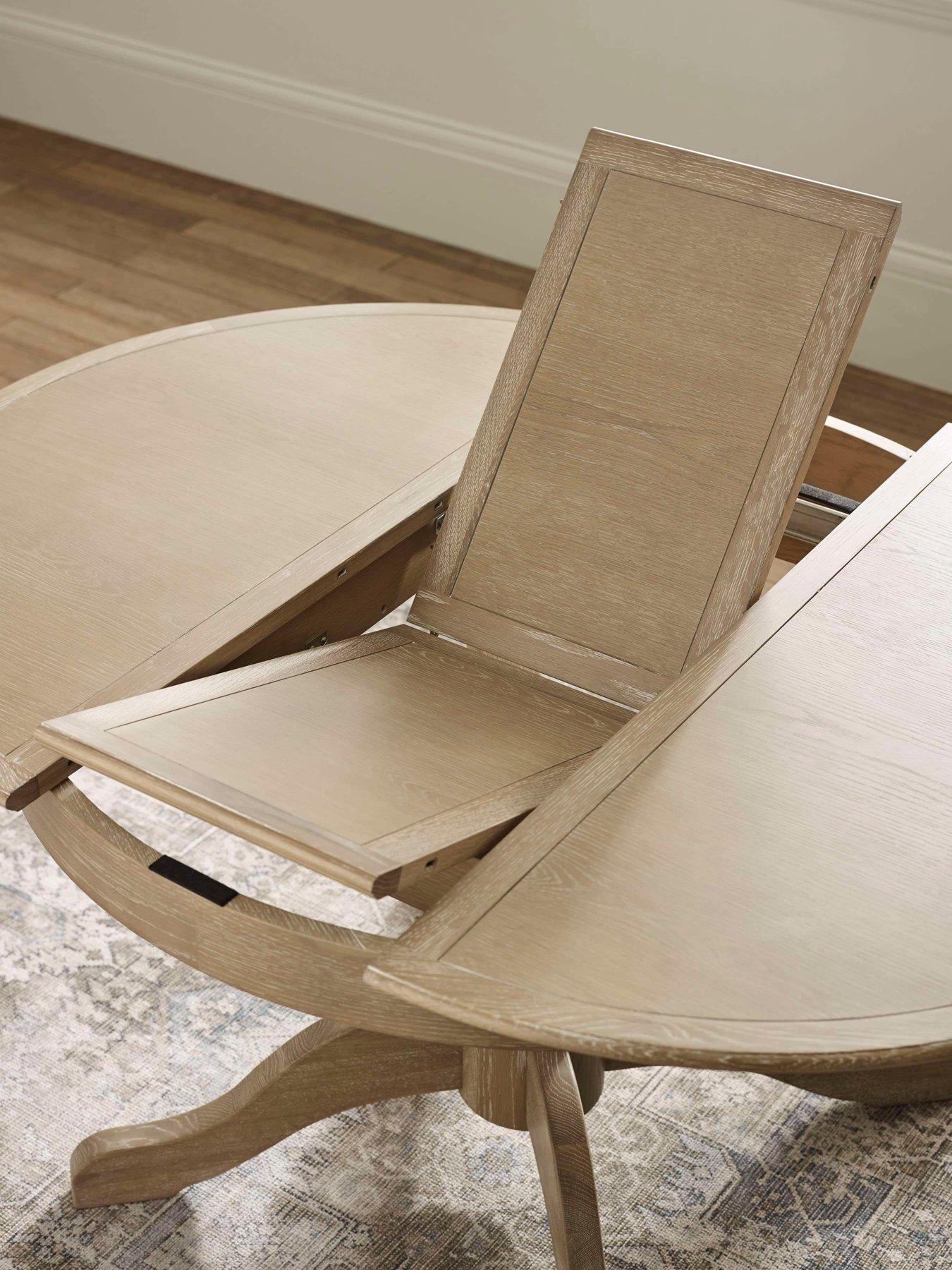 Image 5 of 7 of Julian Bowen Camille Round Extending Table