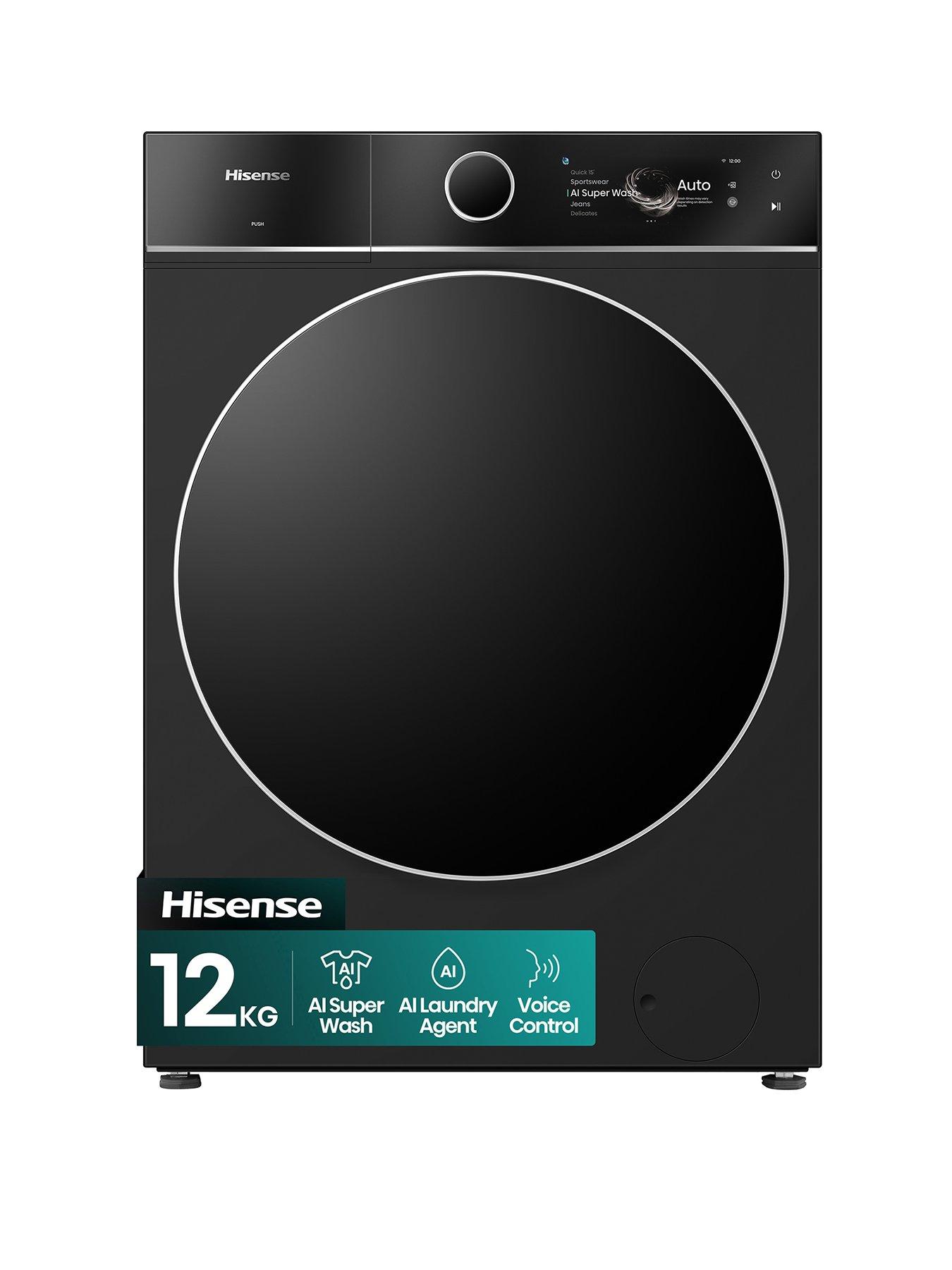 Hisense Hisense Kitchenfit 7I Series Wf7I1248Bbr Wifi-Enabled 12Kg, 1400 Spin Ai Washing Machine With Voice Control