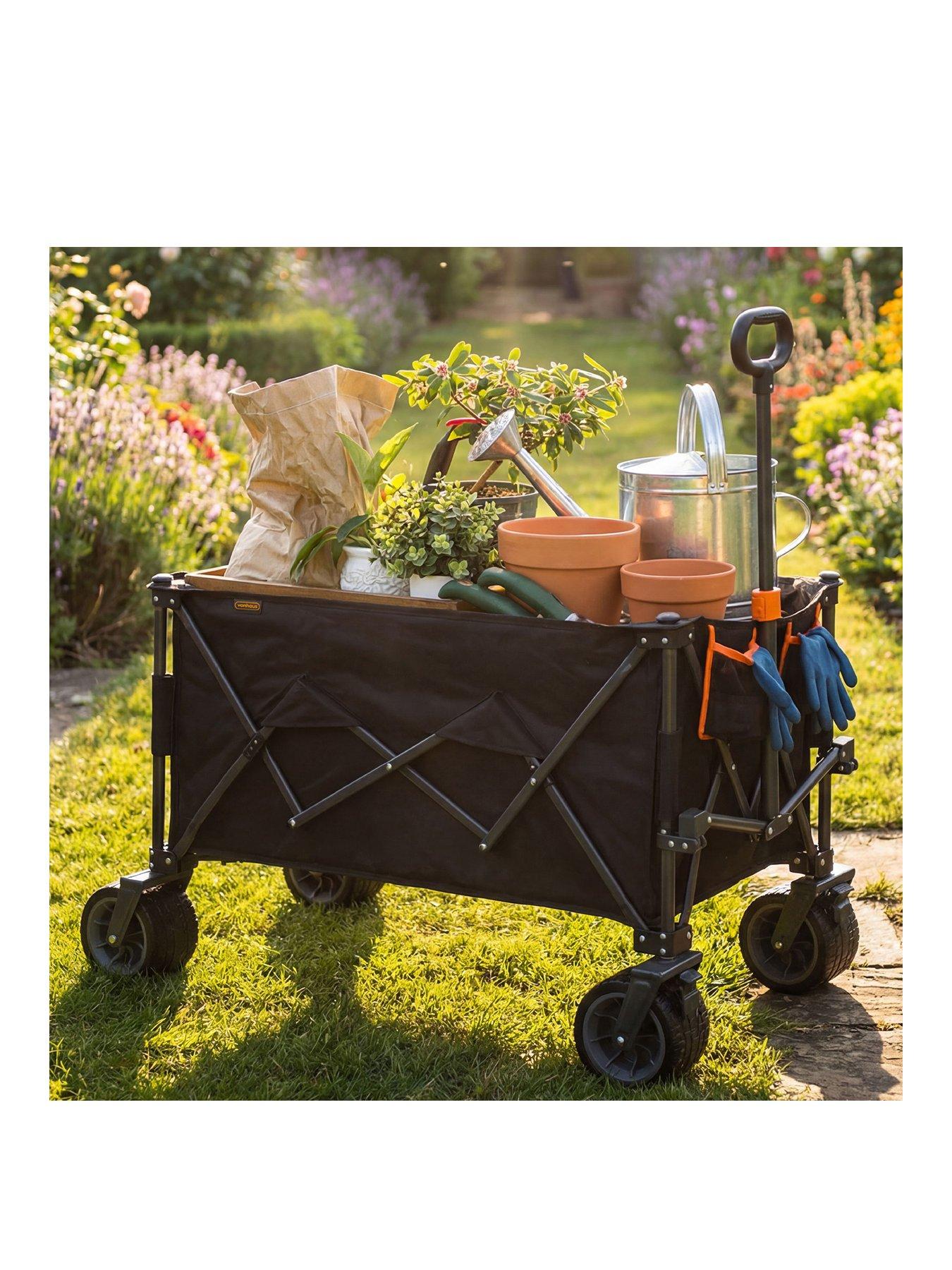 Image 1 of 7 of Vonhaus Extra Deep Folding Cart