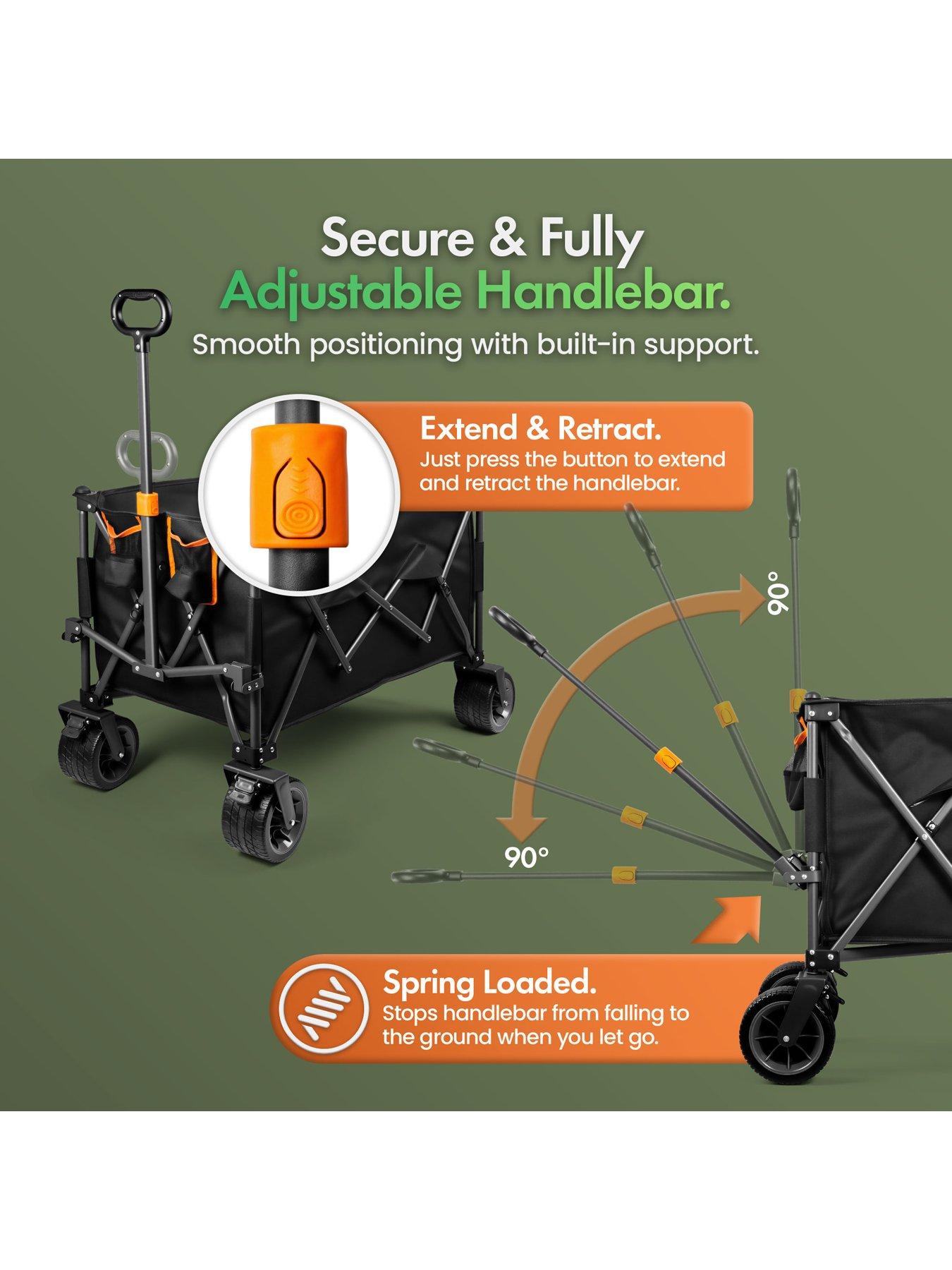 Image 6 of 7 of Vonhaus Extra Deep Folding Cart