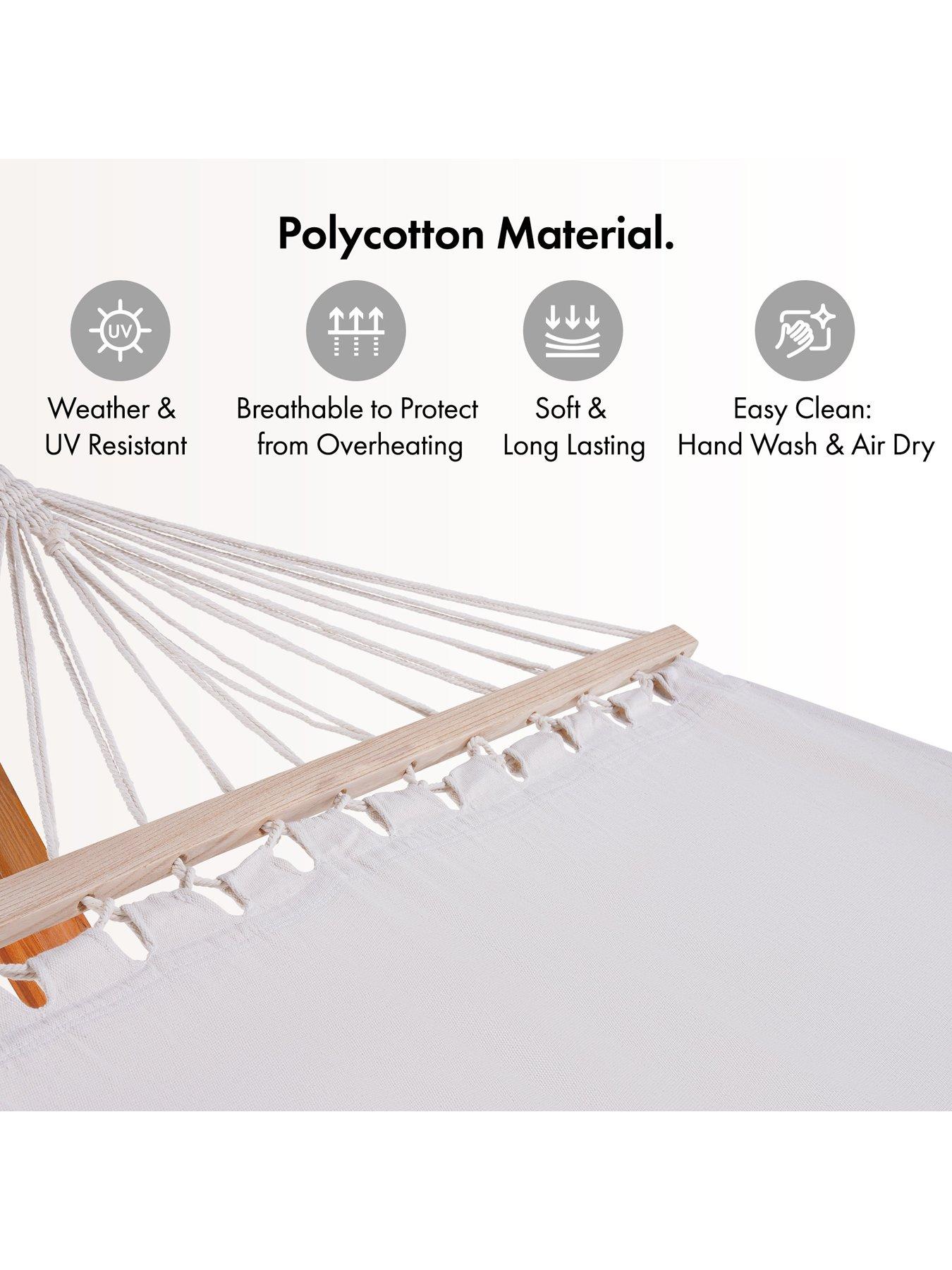 Image 6 of 7 of Vonhaus Santorini 1 Person Hammock with Frame