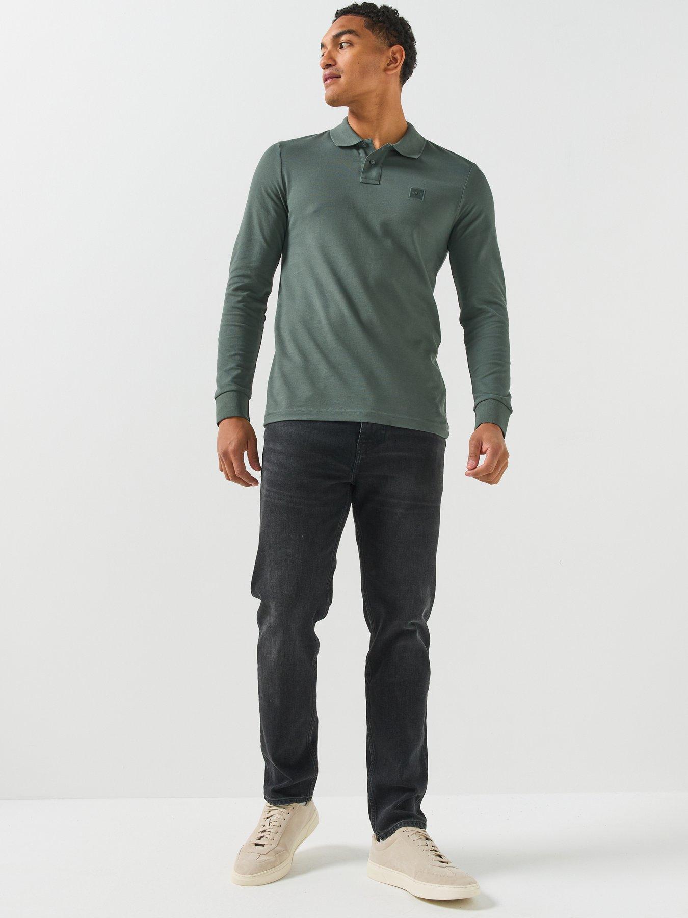 Image 3 of 5 of BOSS Boss Passerby Polo Shirt - Green