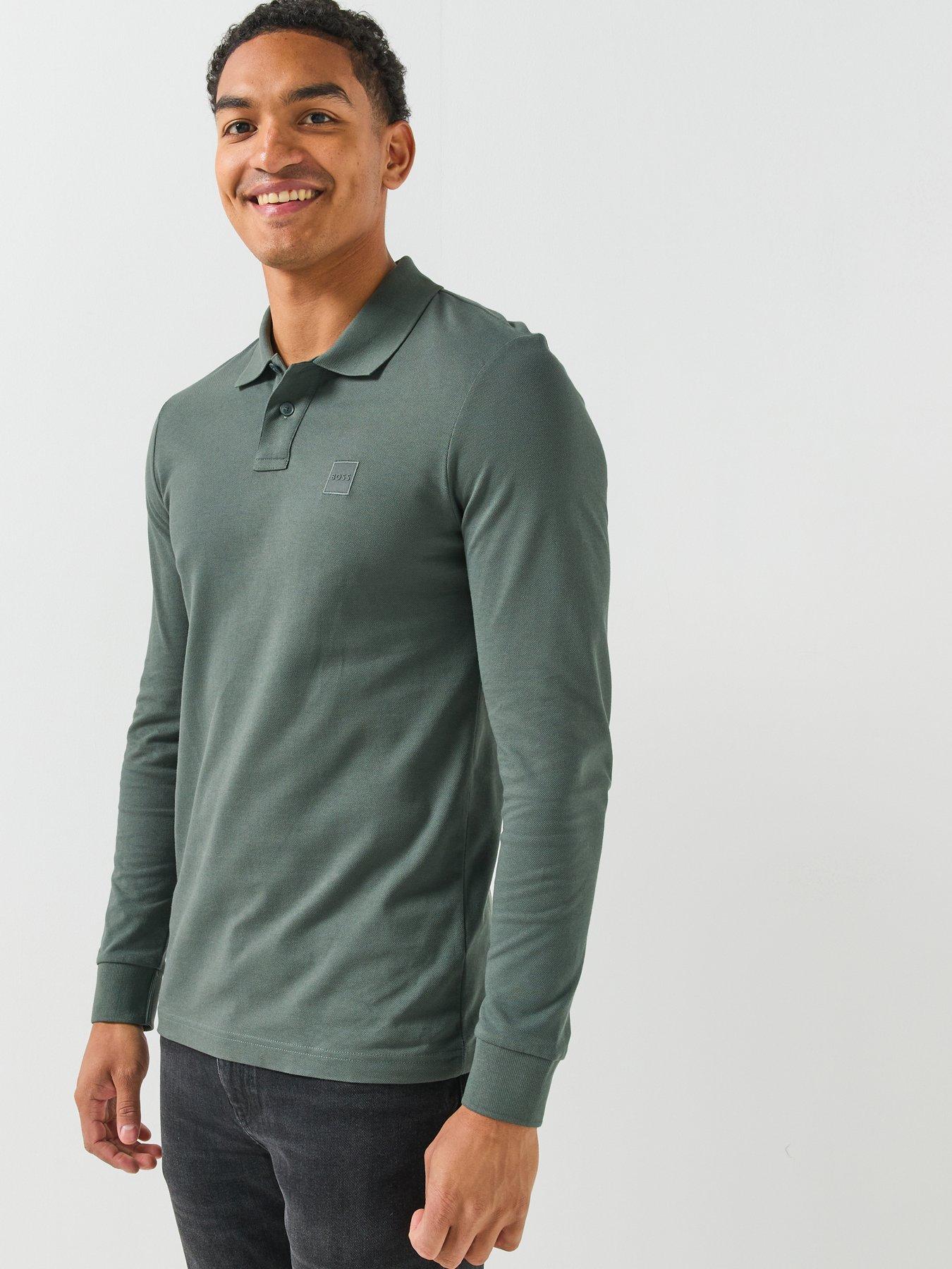 Image 4 of 5 of BOSS Boss Passerby Polo Shirt - Green