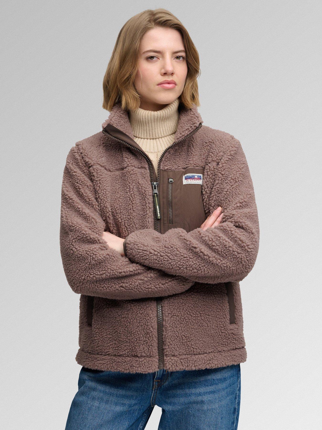 Image 4 of 7 of Superdry Heritage Zip Through Fleece