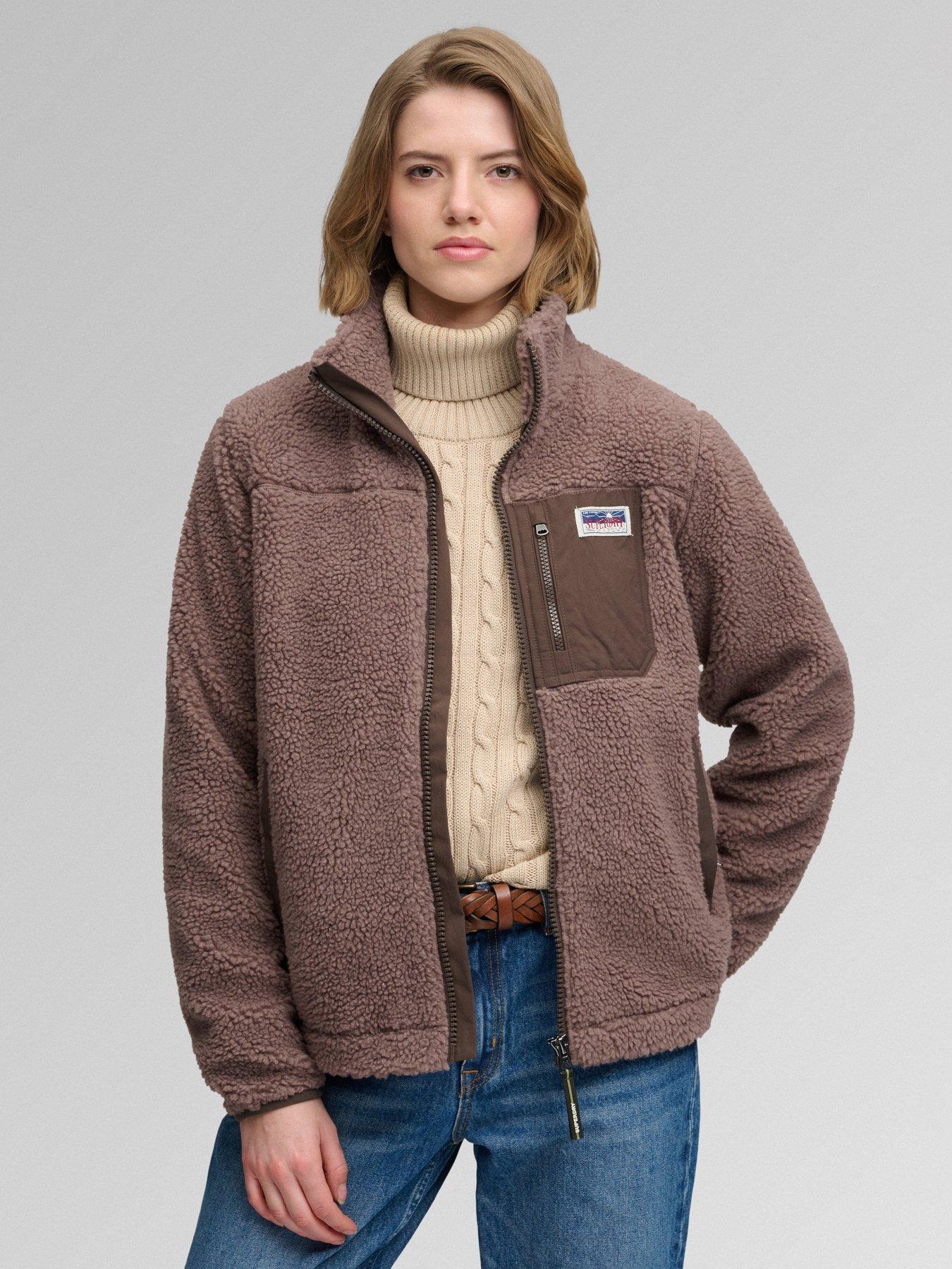 Image 5 of 7 of Superdry Heritage Zip Through Fleece