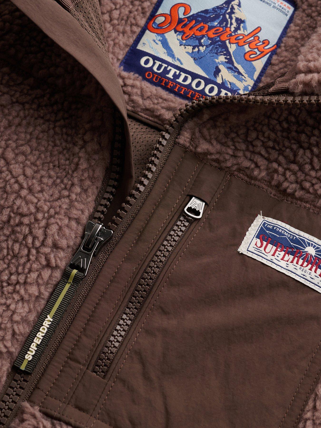 Image 6 of 7 of Superdry Heritage Zip Through Fleece