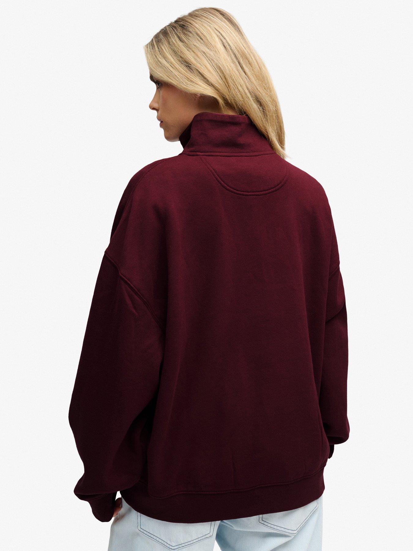Image 2 of 7 of Superdry Monogram Half Zip Sweat