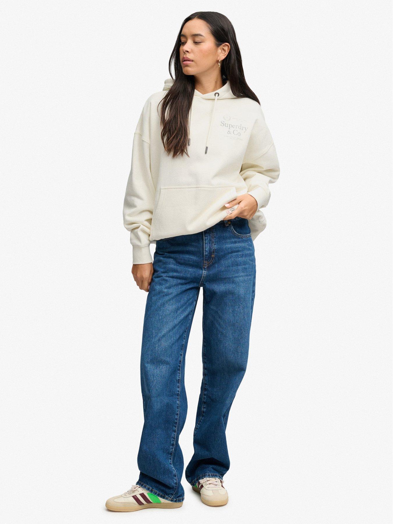 Image 3 of 7 of Superdry Ath Ess Applique Crop Hood