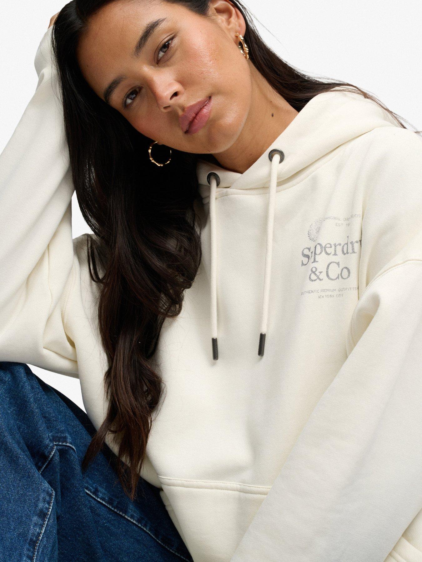 Image 5 of 7 of Superdry Ath Ess Applique Crop Hood
