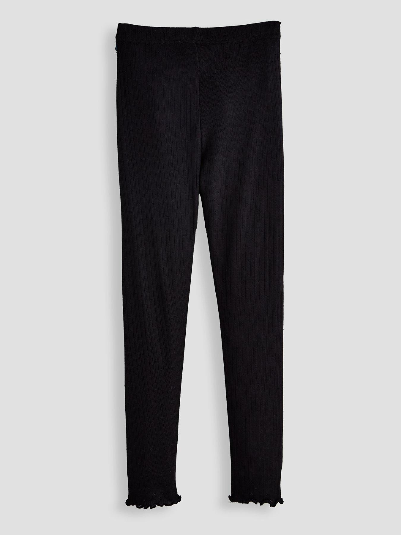 Image 2 of 4 of The Very Collection Girls Thermal Pointelle Basic Legging