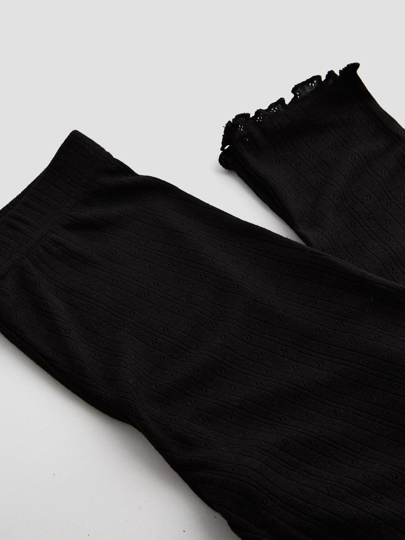 Image 4 of 4 of The Very Collection Girls Thermal Pointelle Basic Legging
