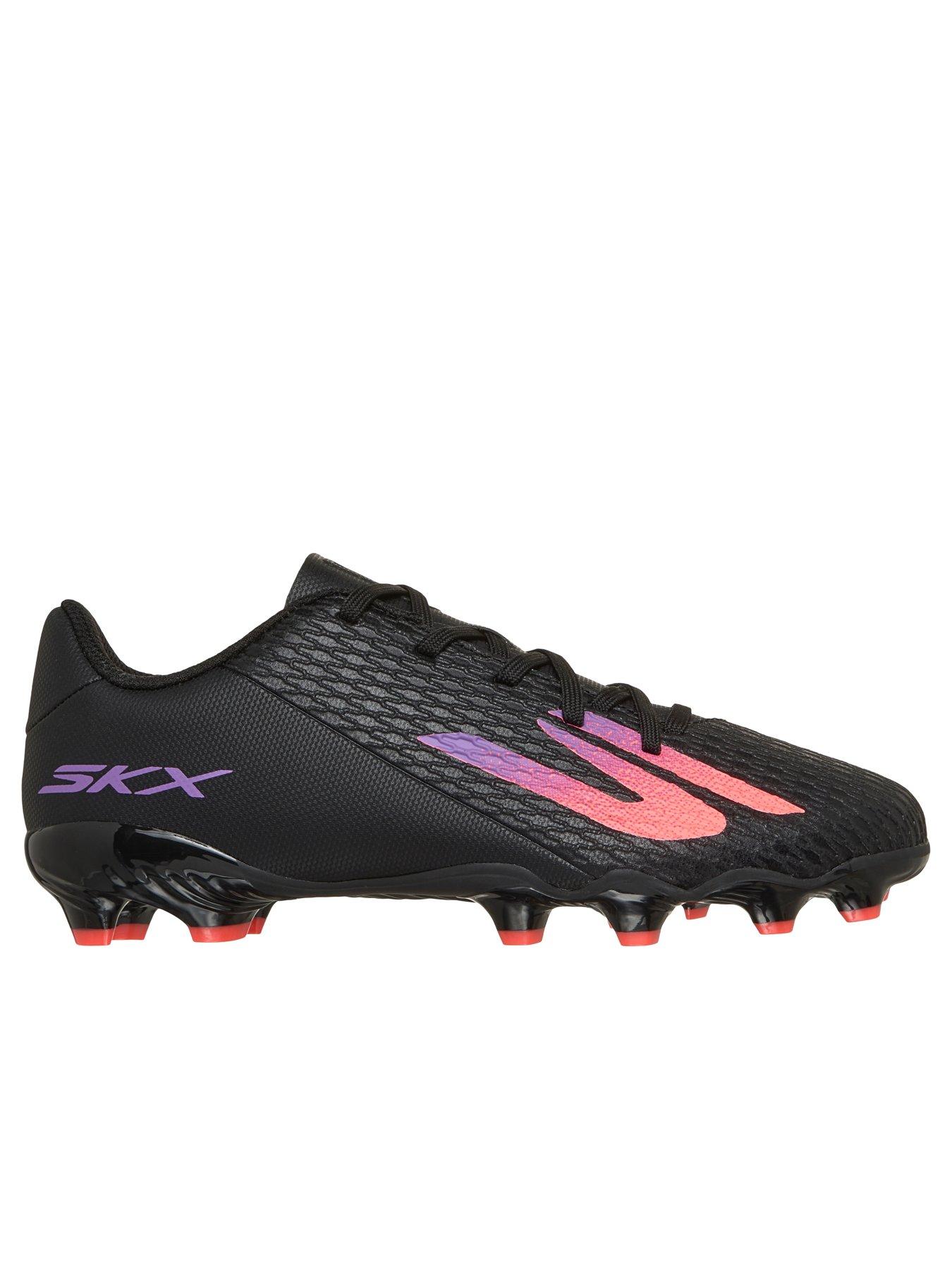 Image 1 of 4 of Skechers Boys SKX_2 Firm Ground Lace-Up Football Boots - Black